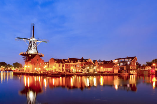 Haarlem's Skyline: Molen De Adriaan in the Modern Era