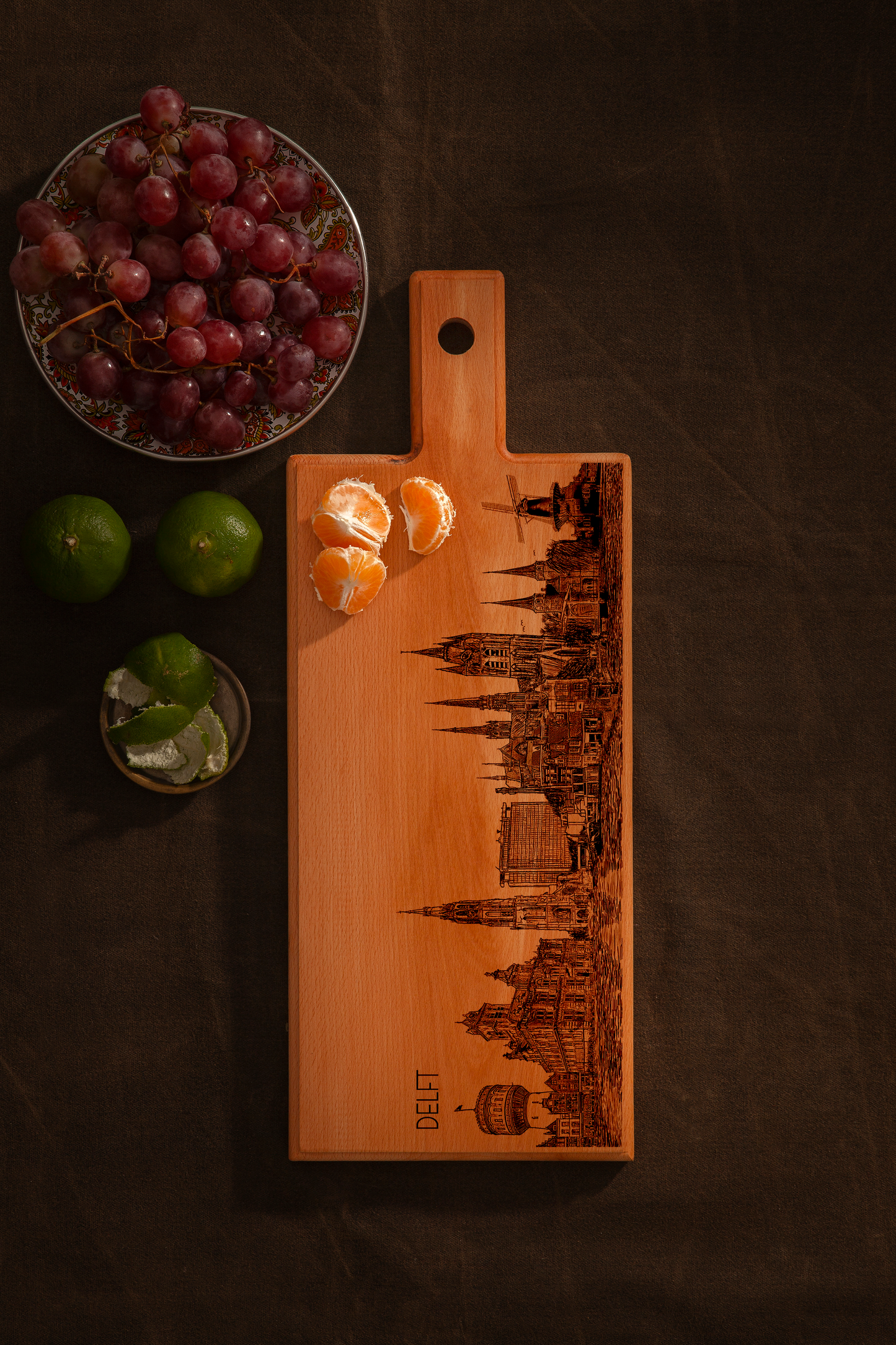 DELFT SKYLINE MEDIUM SERVING BOARD