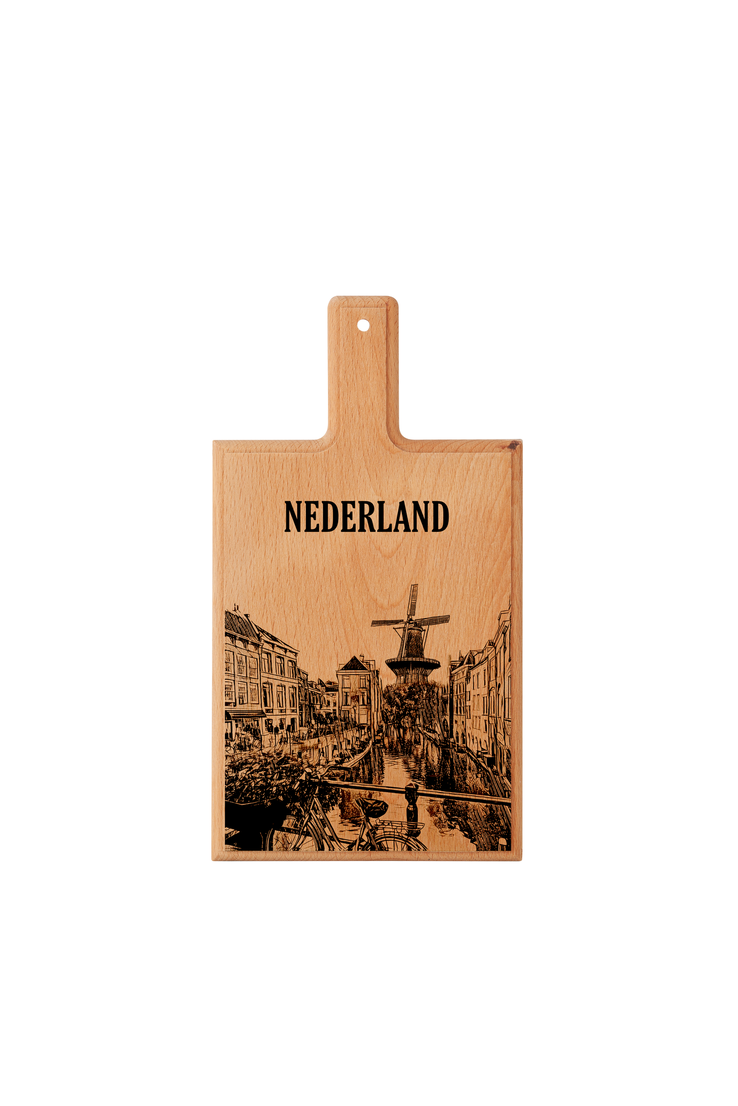 Nederland Cheese Board - Beech Wood