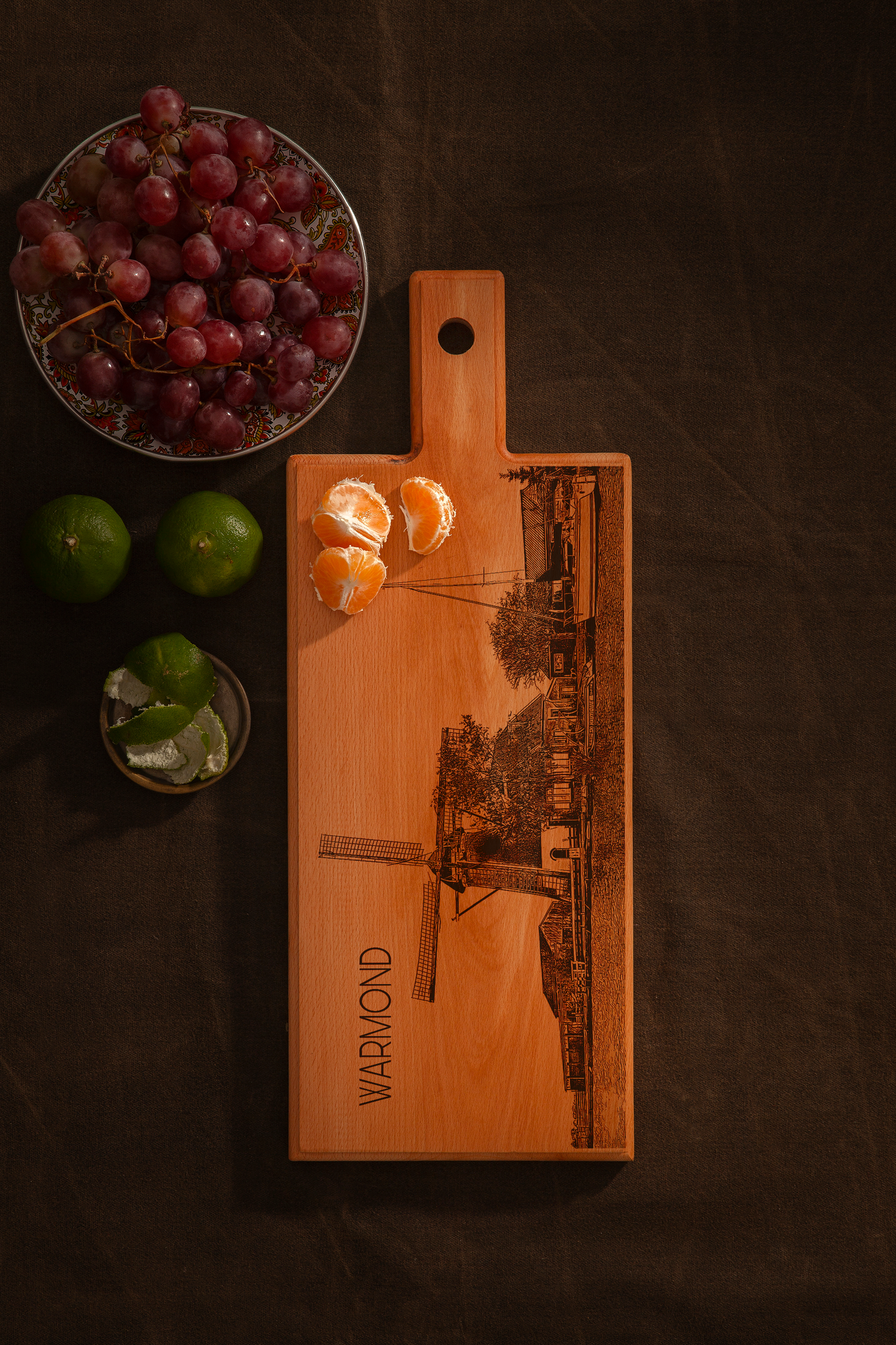 Warmond Wooden Serving Board – 49 x 17 cm