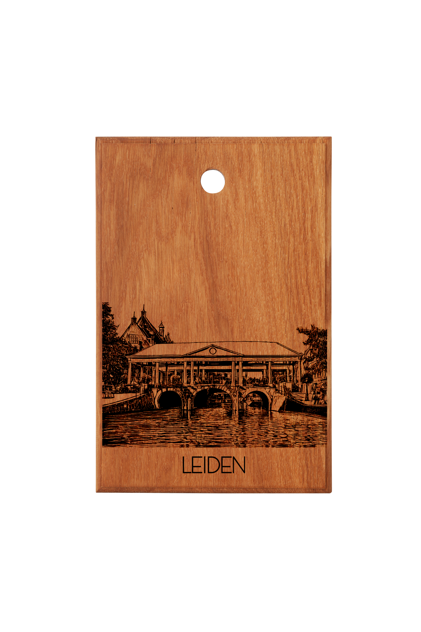 LEIDEN KOORNBRUG HANDMADE ENGRAVED CUTTING BOARD