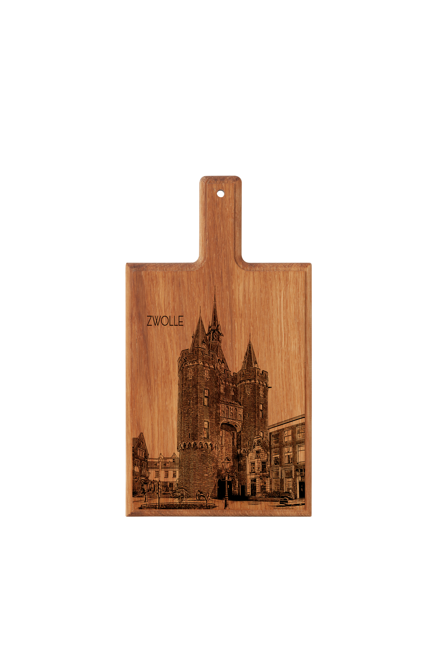 Zwolle Sassenpoort Cheese Board - Beech Wood