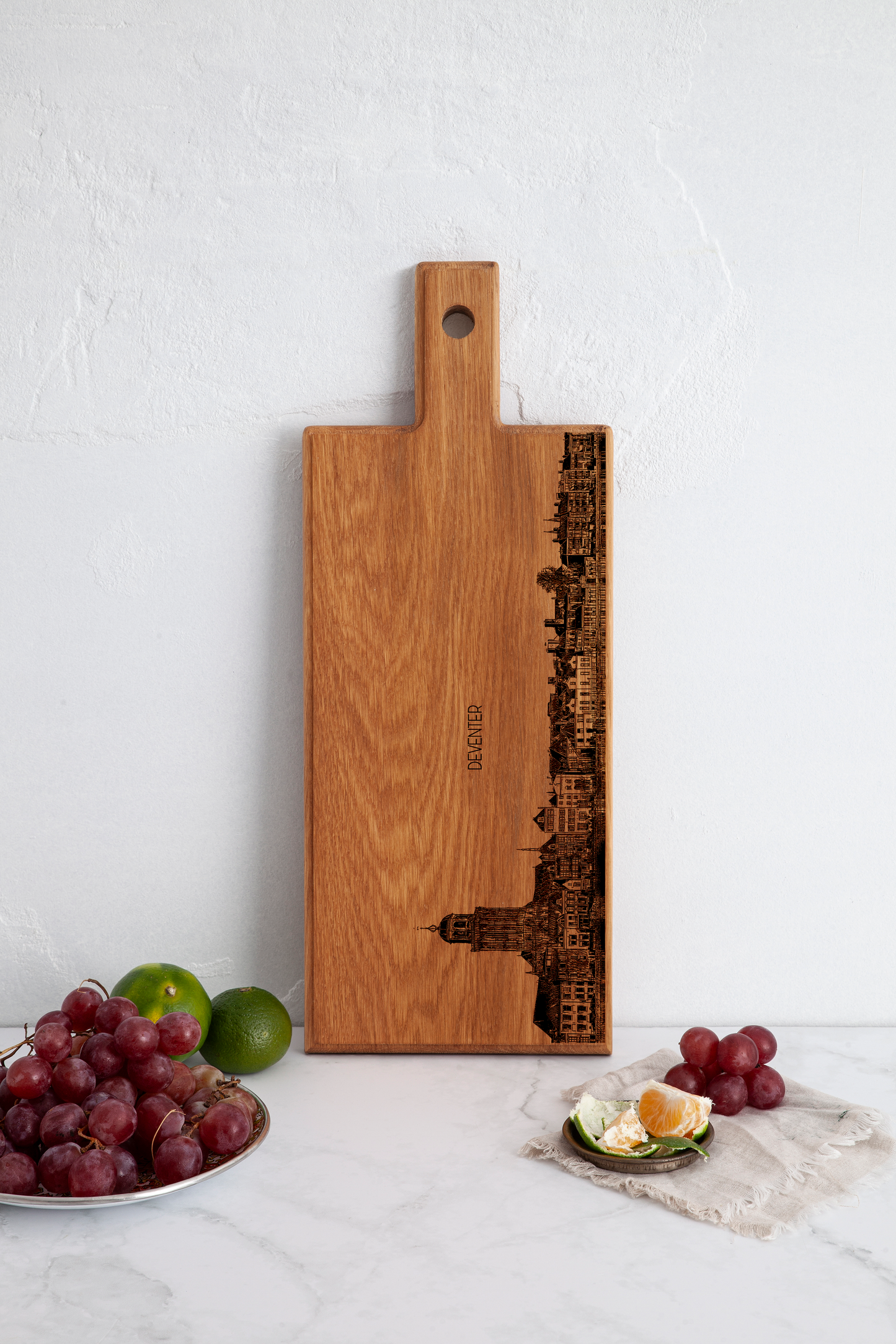 Handmade Deventer Engraved Serving Board - Beech Wood