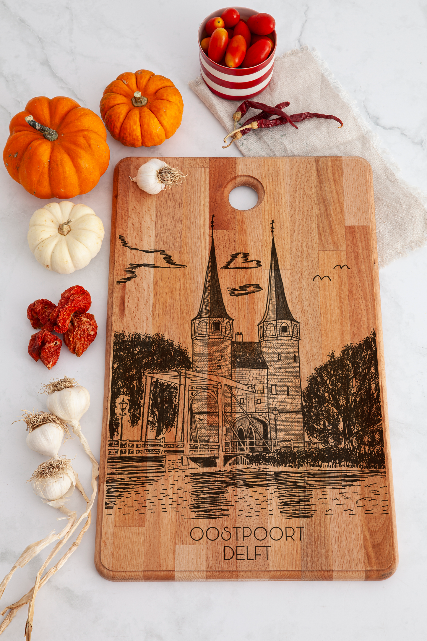 DELFT OOSTPOORT CUTTING BOARD