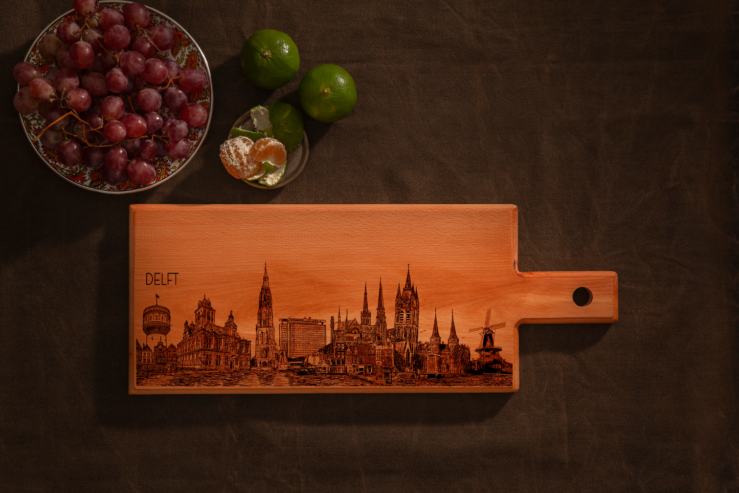 DELFT SKYLINE MEDIUM SERVING BOARD