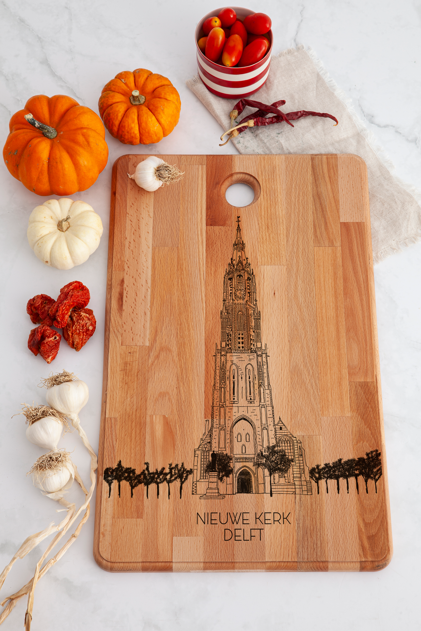 DELFT NIEUWE KERK CUTTING BOARD