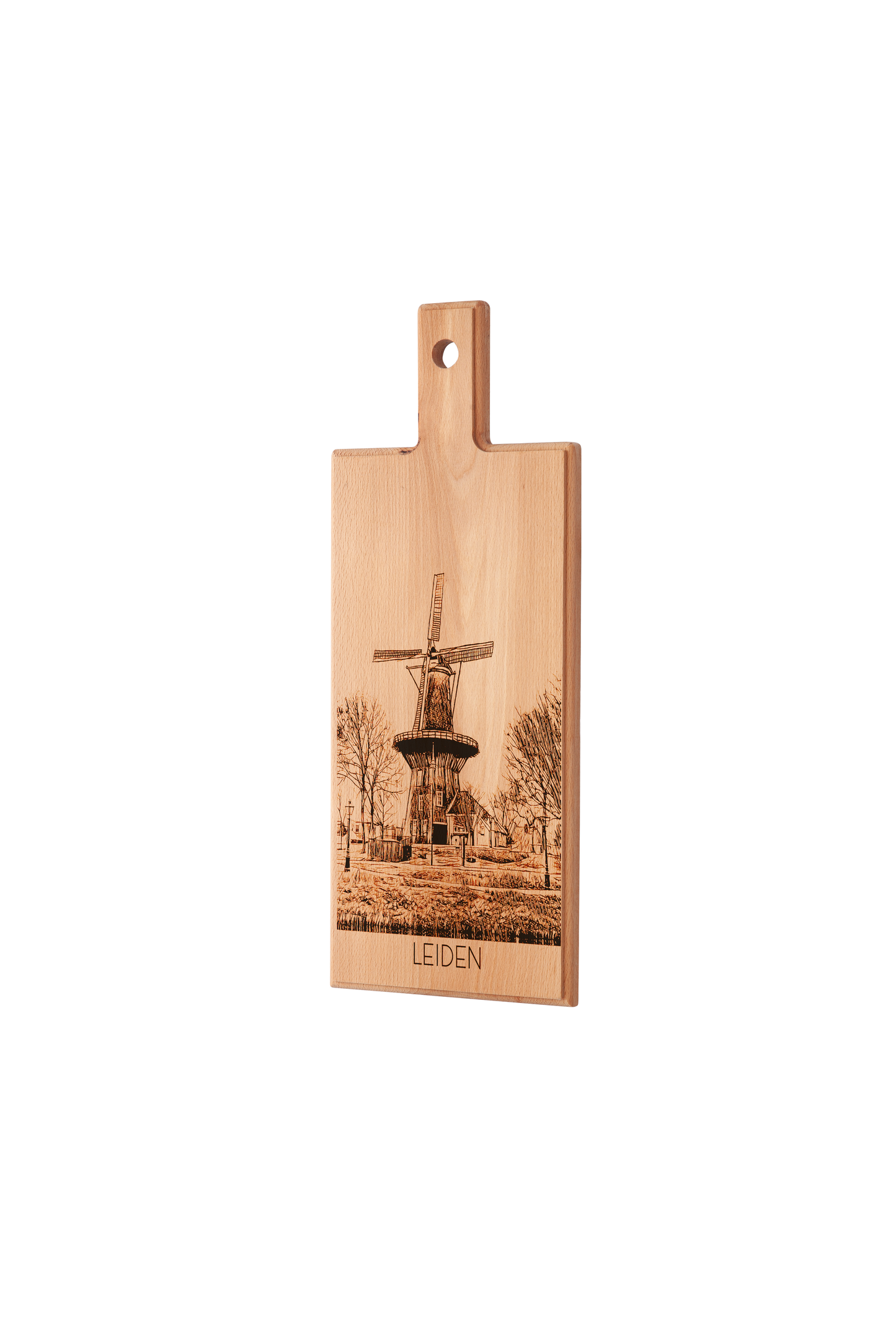 Leiden, Molen De Valk, medium serving board, side view