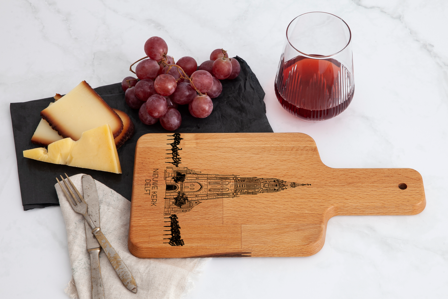 DELFT NIUEWE KERK CHEESE BOARD