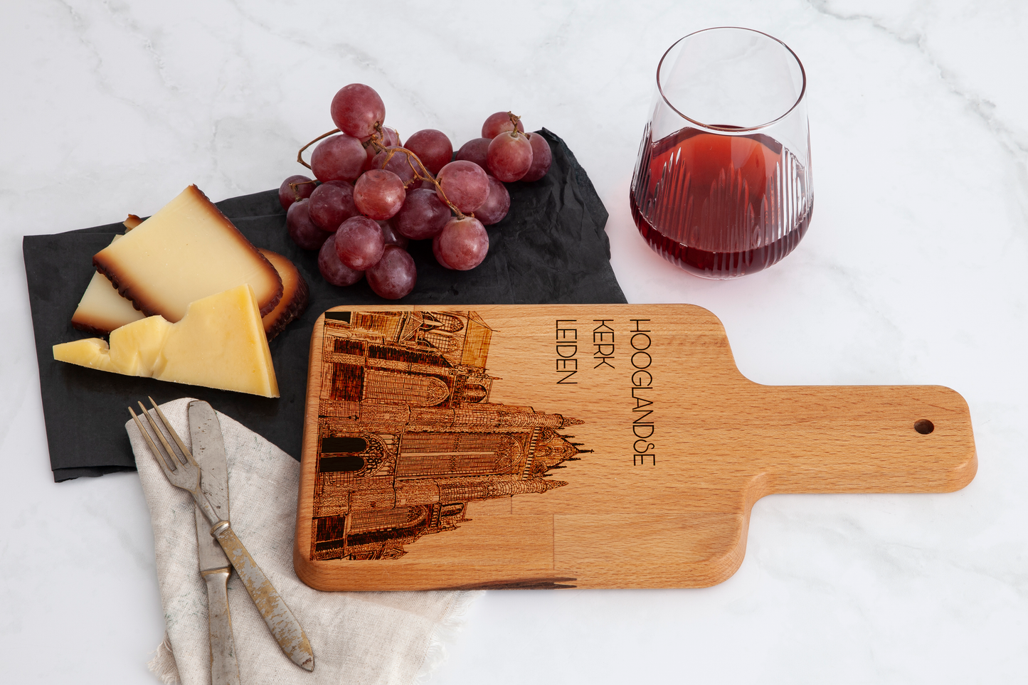 Leiden, Hooglandse Kerk, cheese board, service