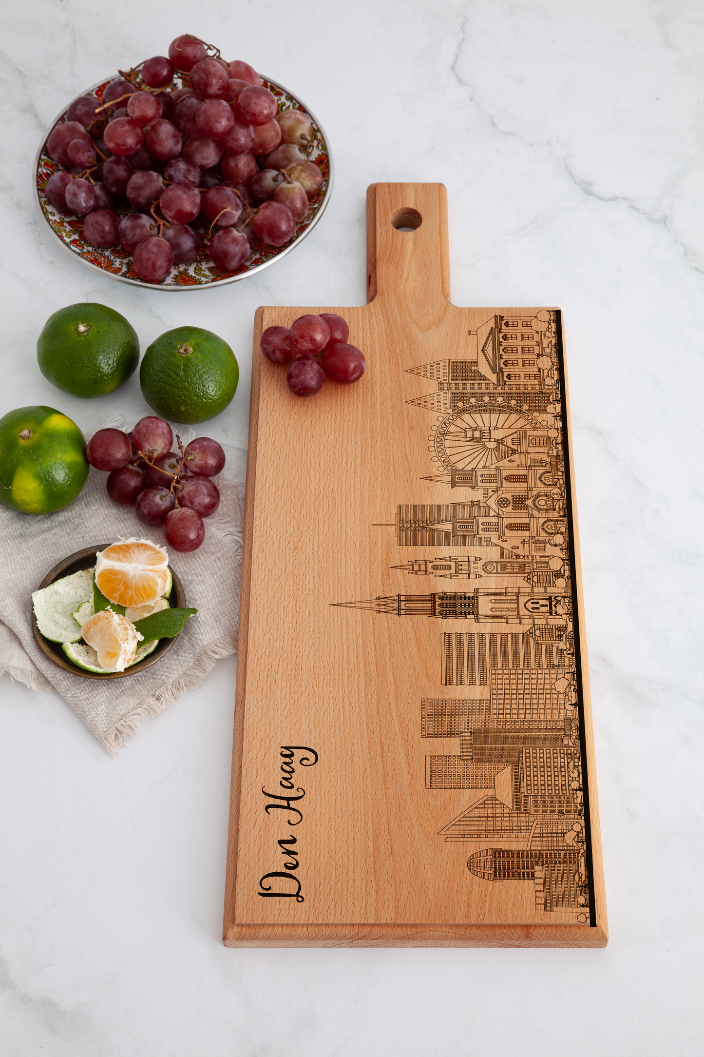 Den Haag, Skyline, medium serving board, service
