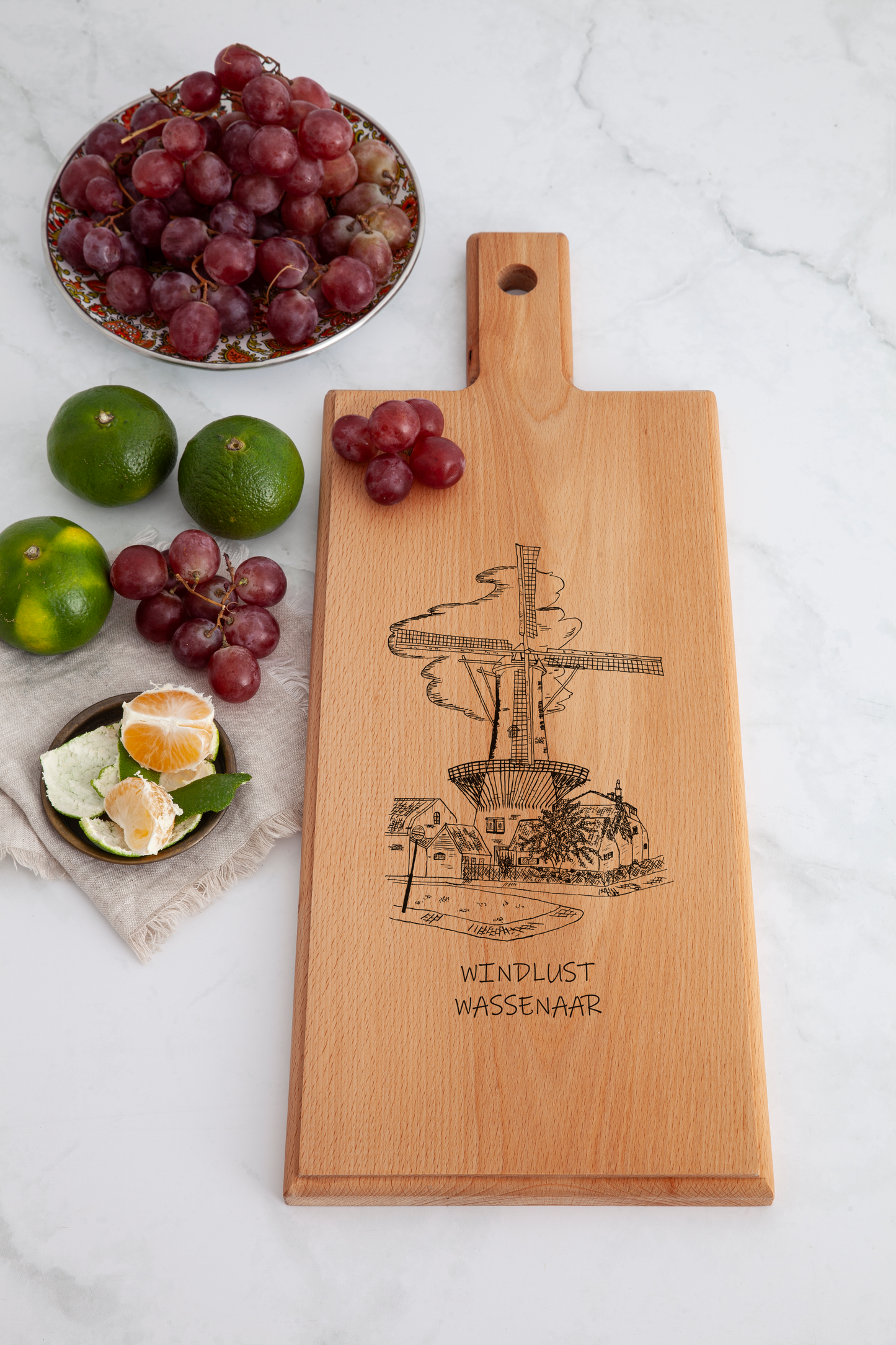 Wassenaar, Windlust, medium serving board, service