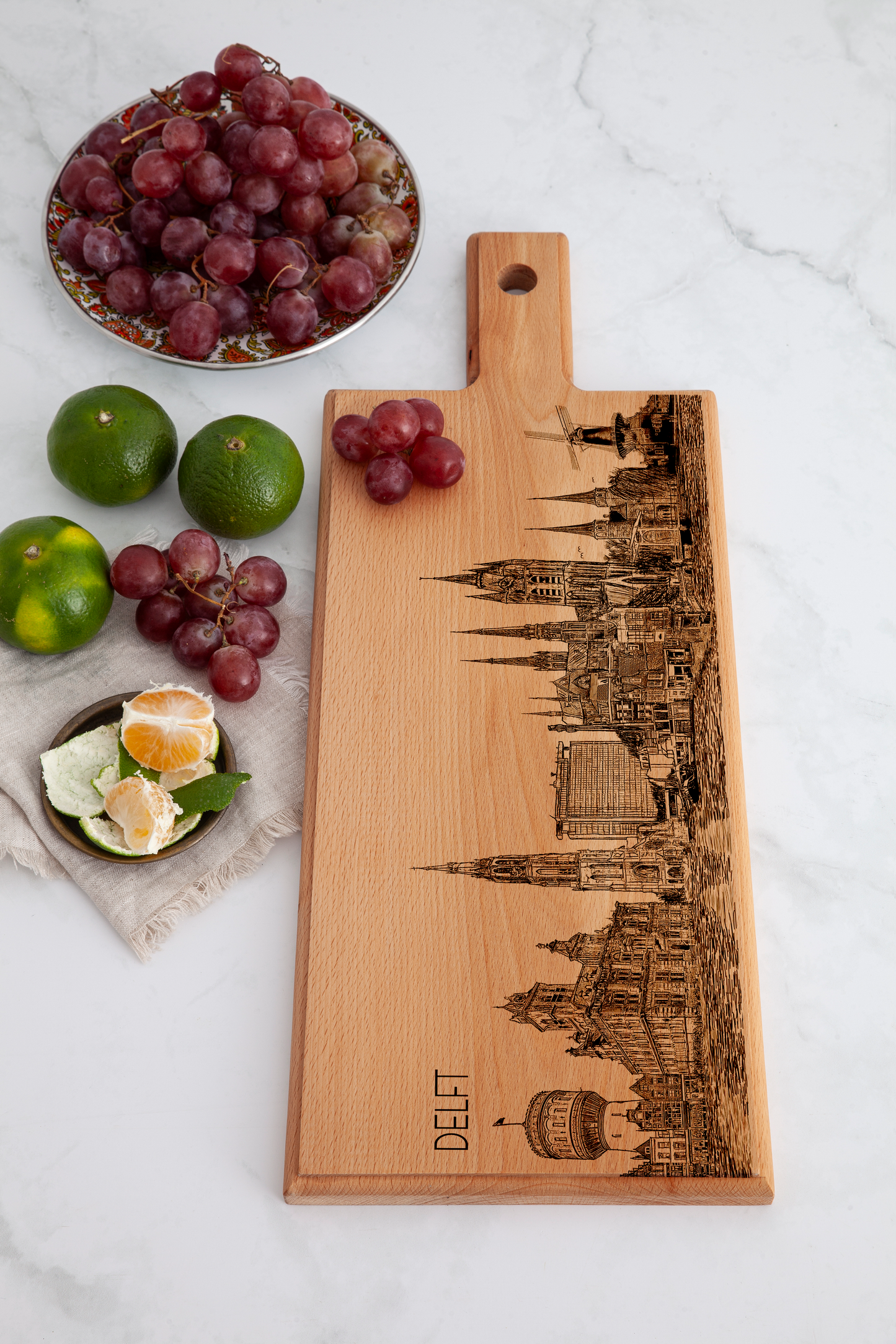 DELFT SKYLINE MEDIUM SERVING BOARD