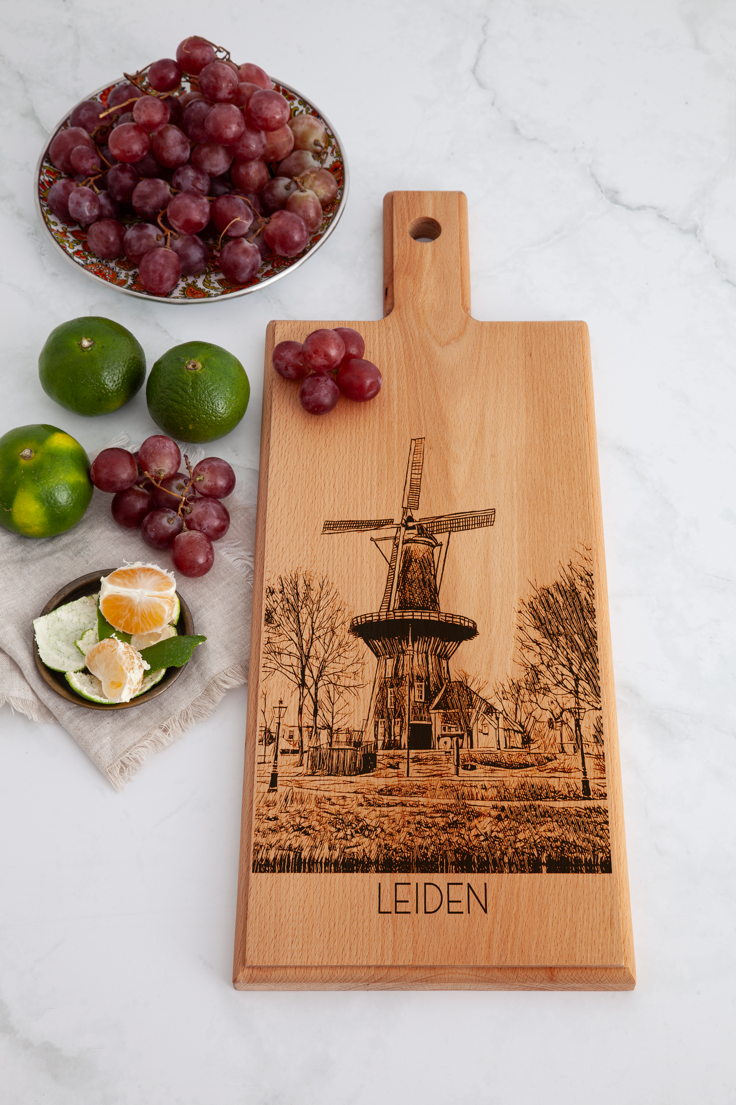 Leiden, Molen De Valk, medium serving board, service