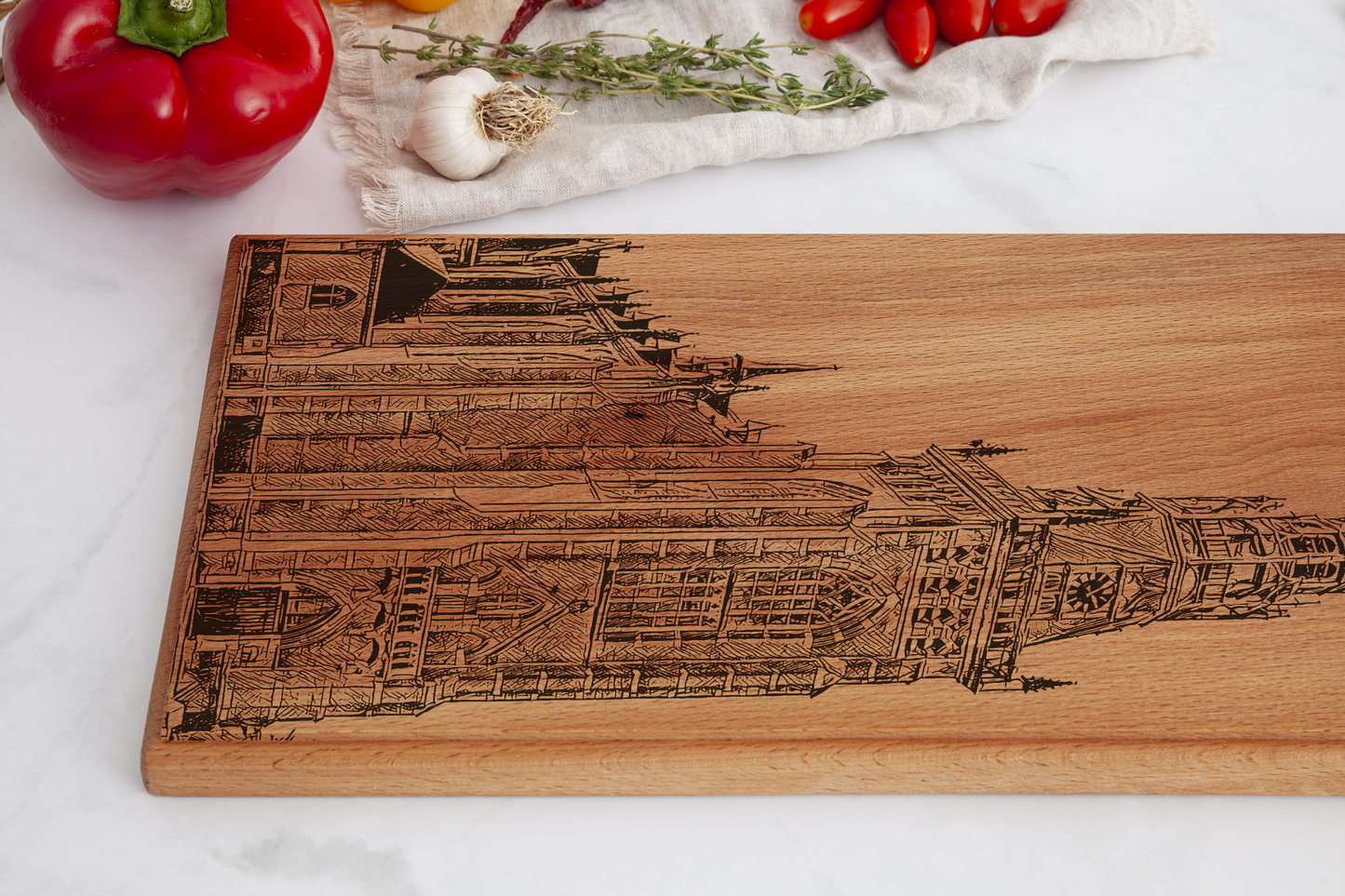 Schagen Houten Serveerplank – 60 x 17 cm