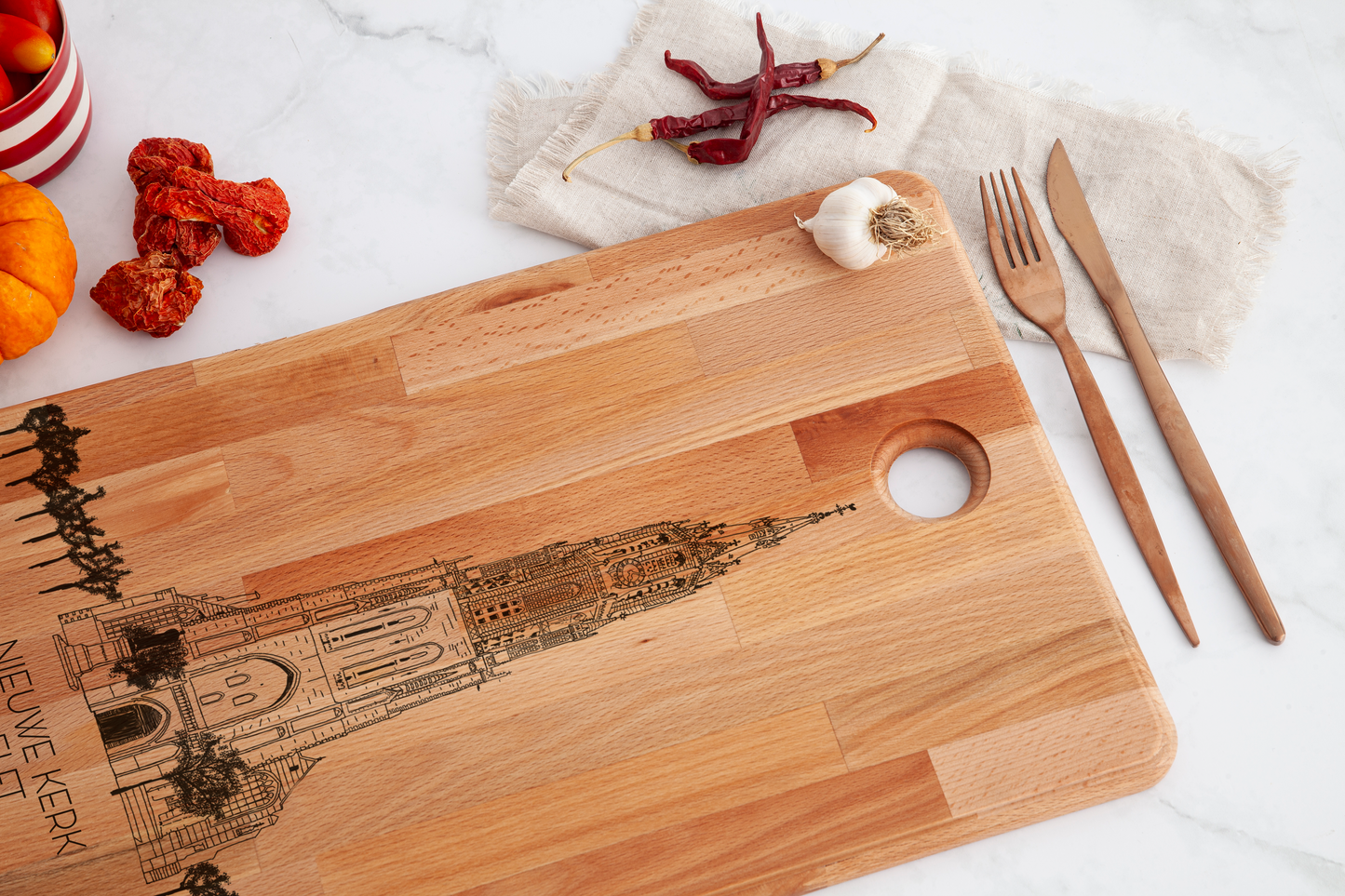 DELFT NIEUWE KERK CUTTING BOARD