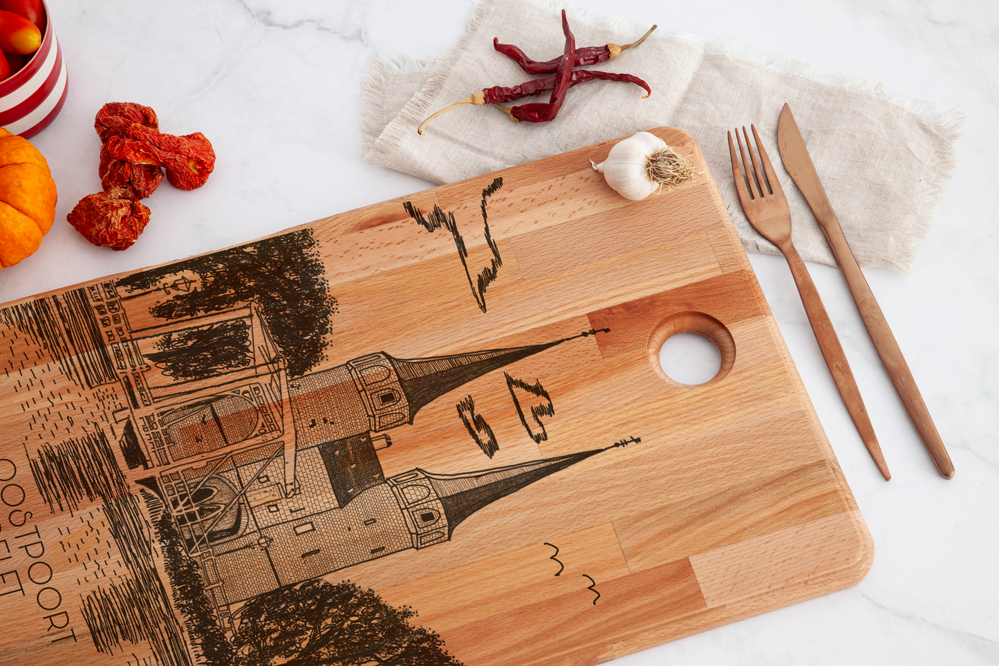 DELFT OOSTPOORT CUTTING BOARD