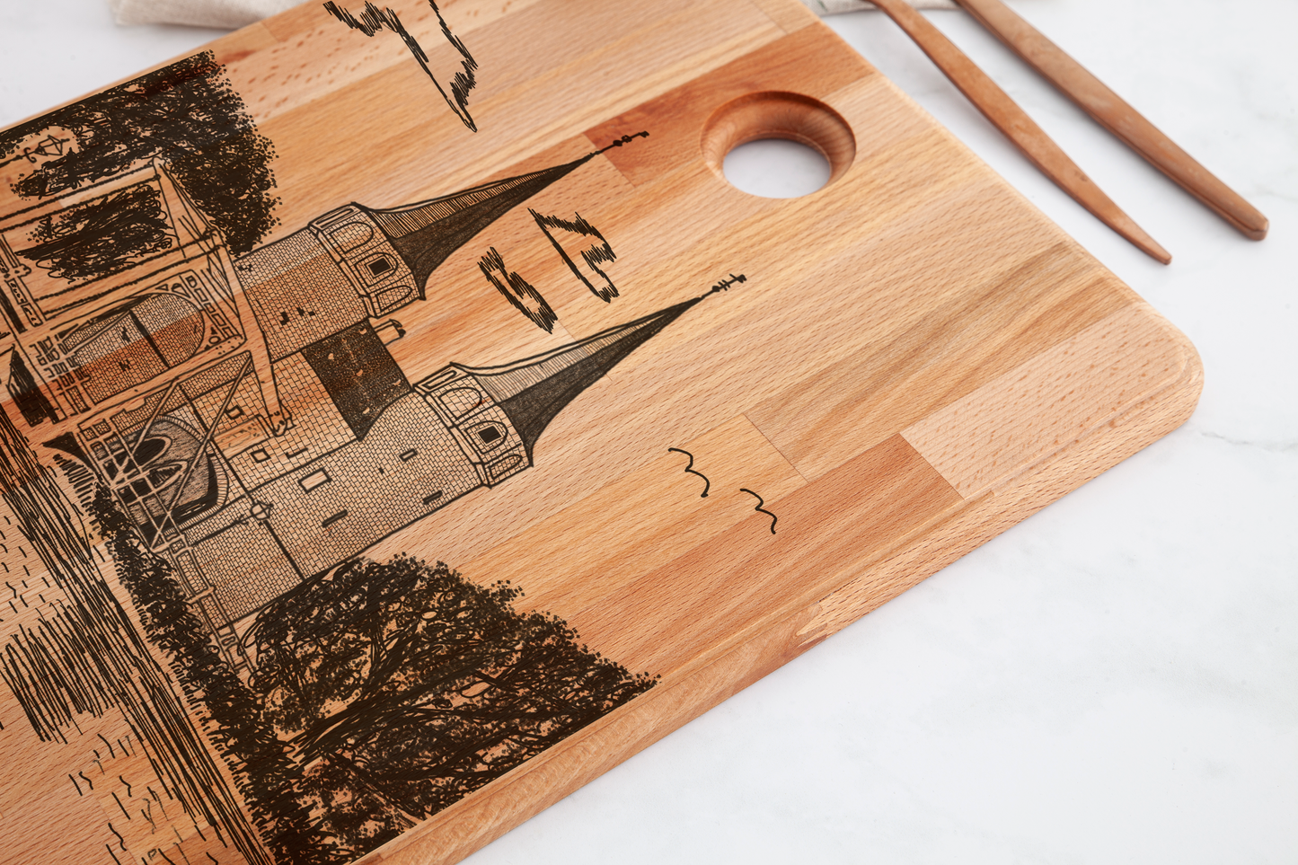 DELFT OOSTPOORT CUTTING BOARD