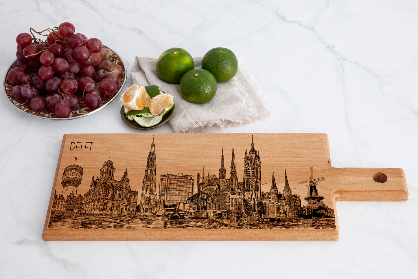 DELFT SKYLINE MEDIUM SERVING BOARD