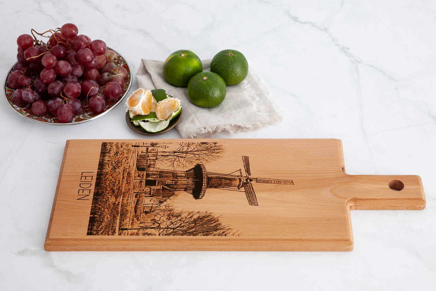 Leiden, Molen De Valk, medium serving board, horizontal