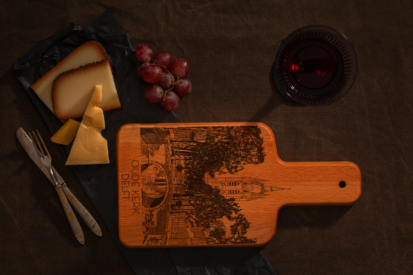 DELFT OUDE KERK CHEESE BOARD