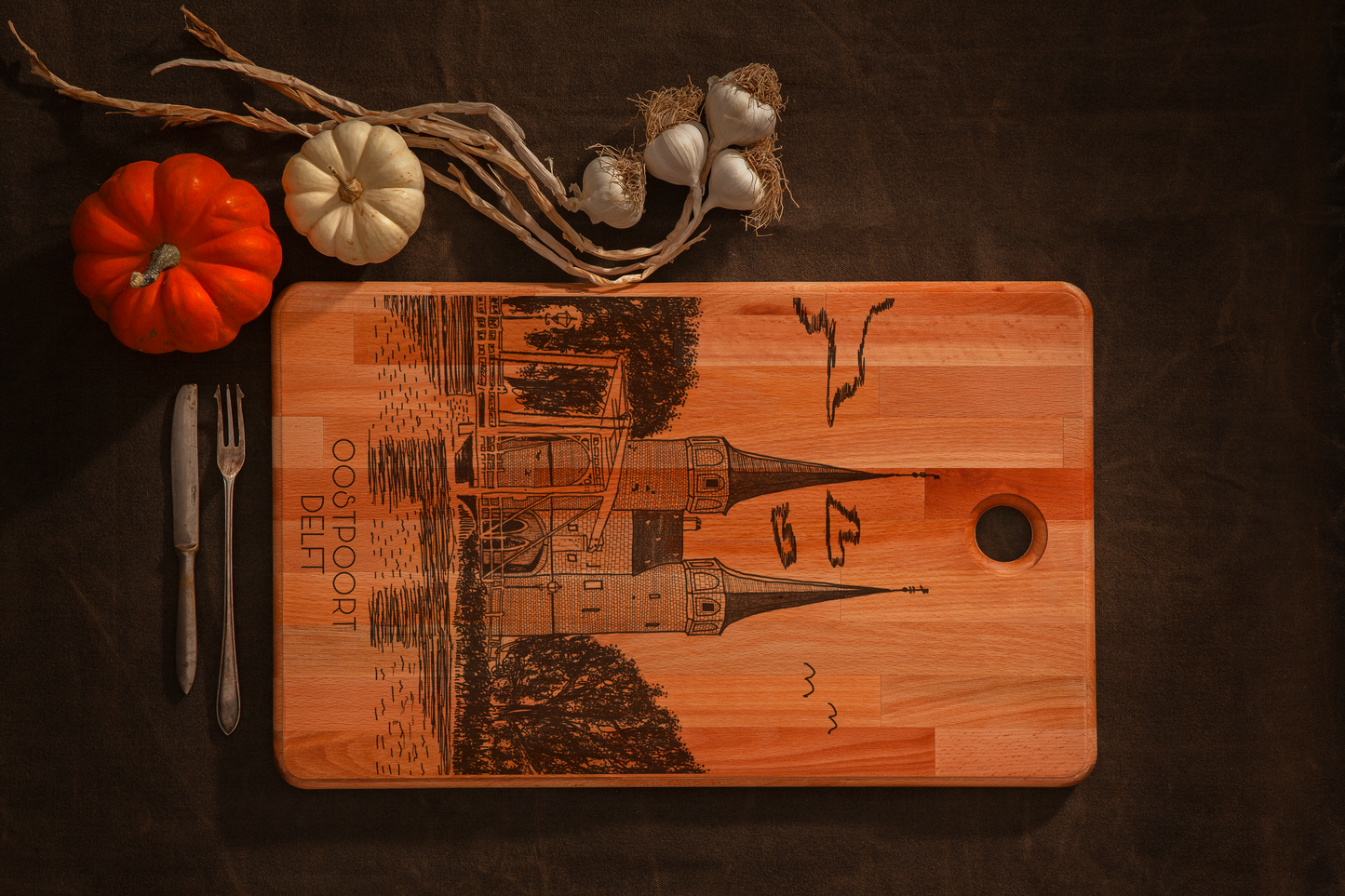 DELFT OOSTPOORT CUTTING BOARD
