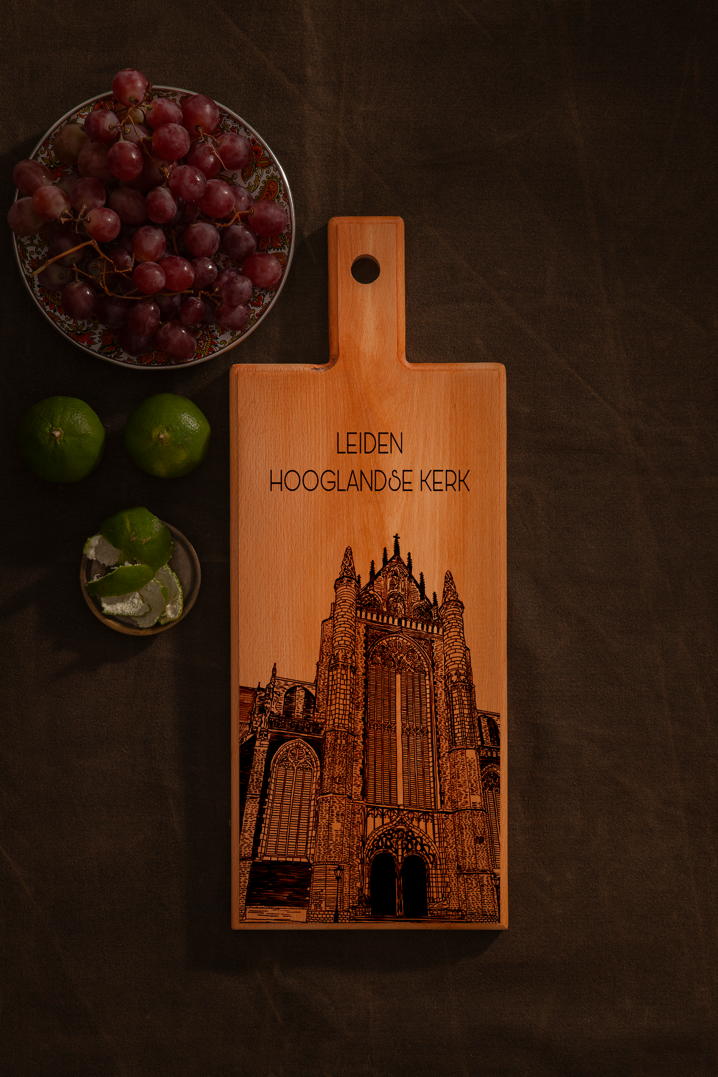 LEIDEN HOOGLANDSE KERK MEDIUM SERVING BOARD