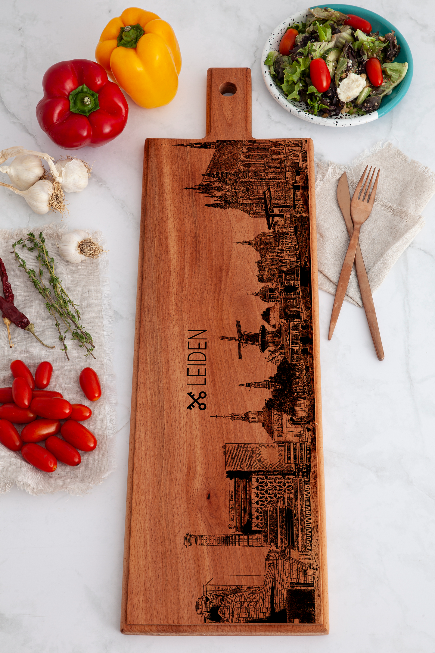 LEIDEN SKYLINE LONG SERVING BOARD