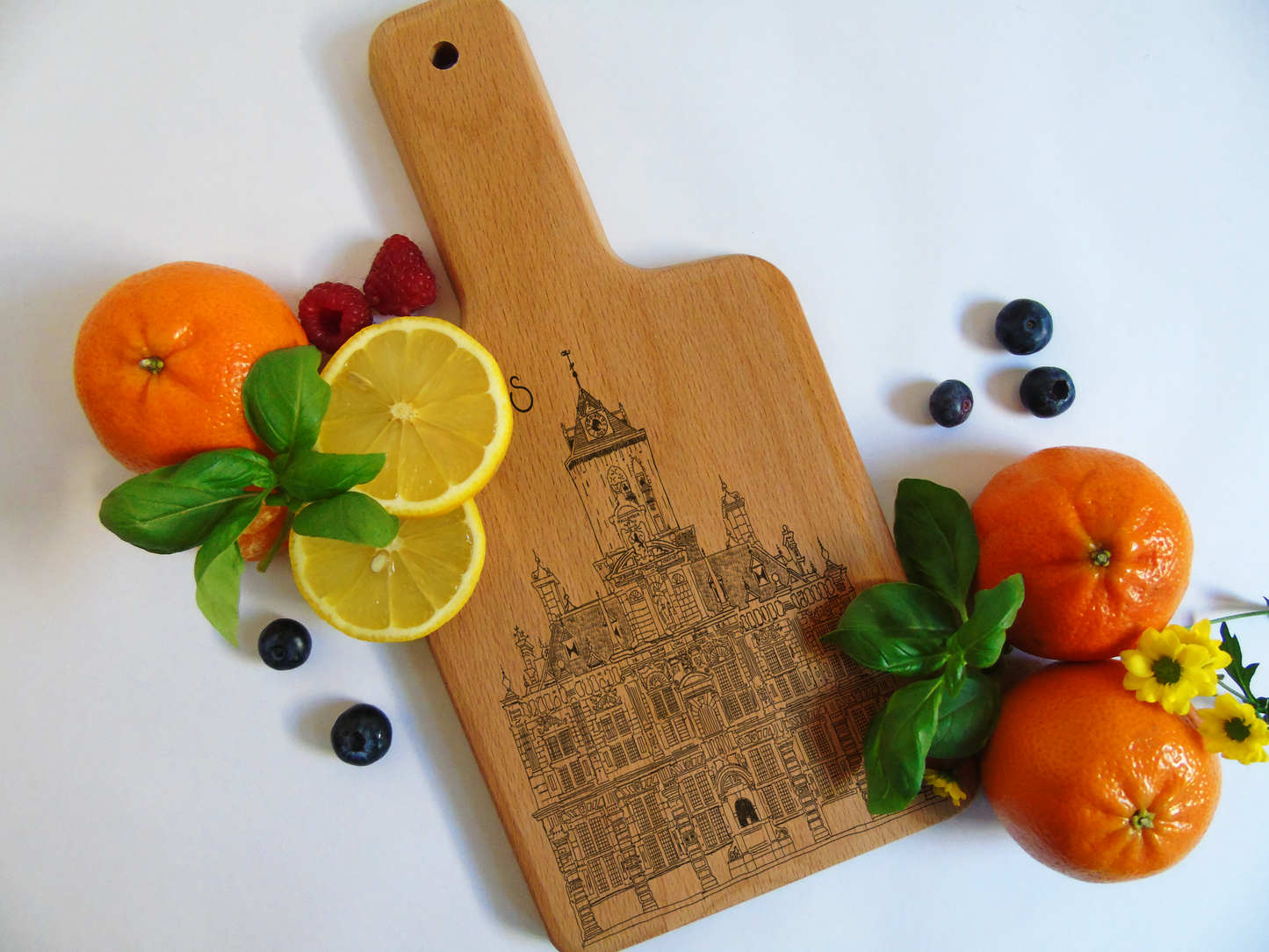 Deft, Stadhuis, cheese board, up