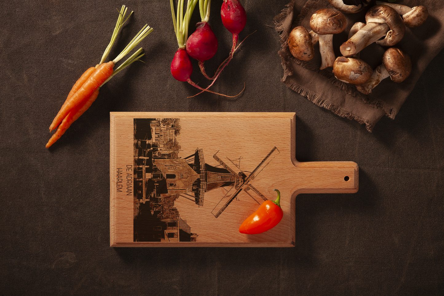 Haarlem Molen De Adriaan Cheese Board