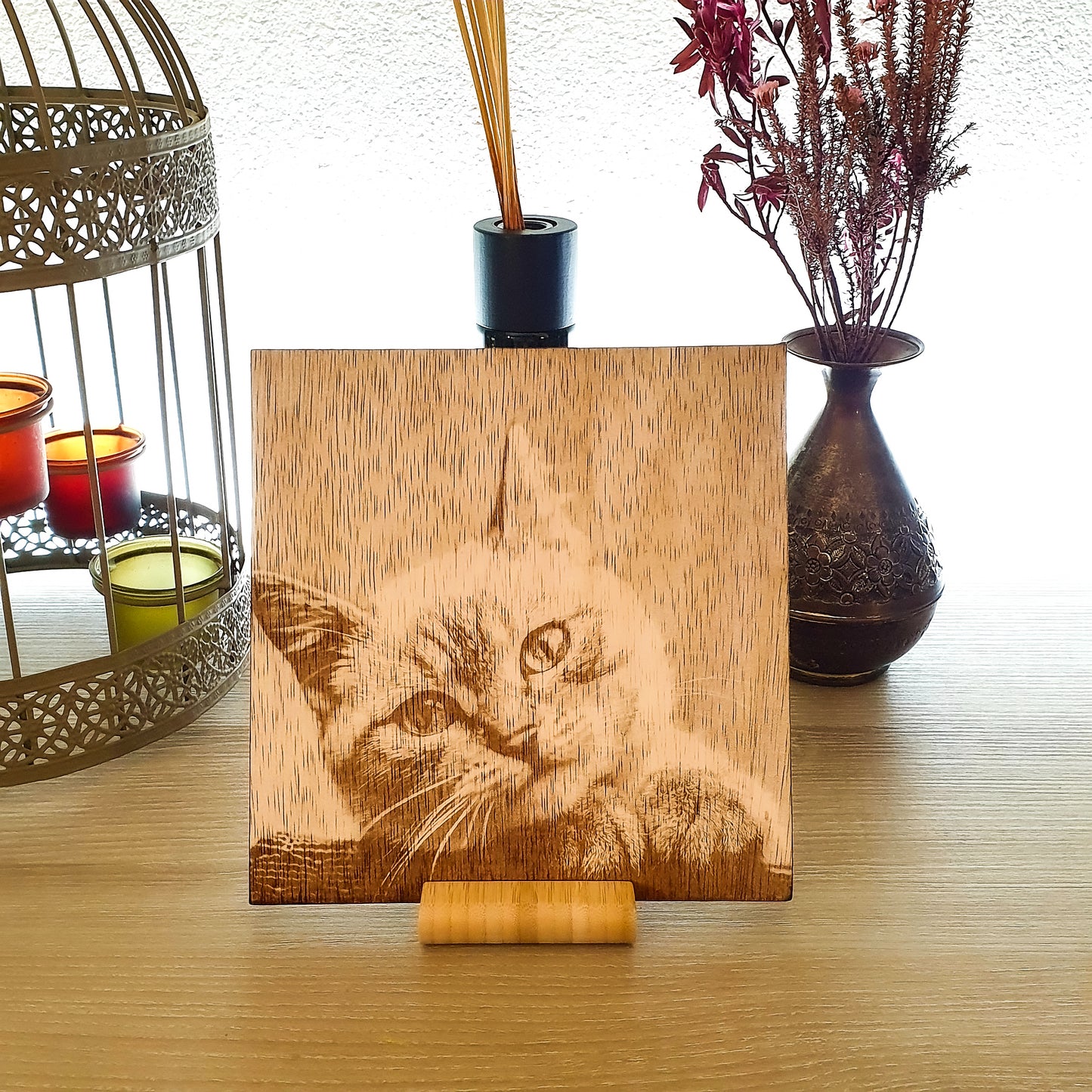 Pyrography Pet Portrait