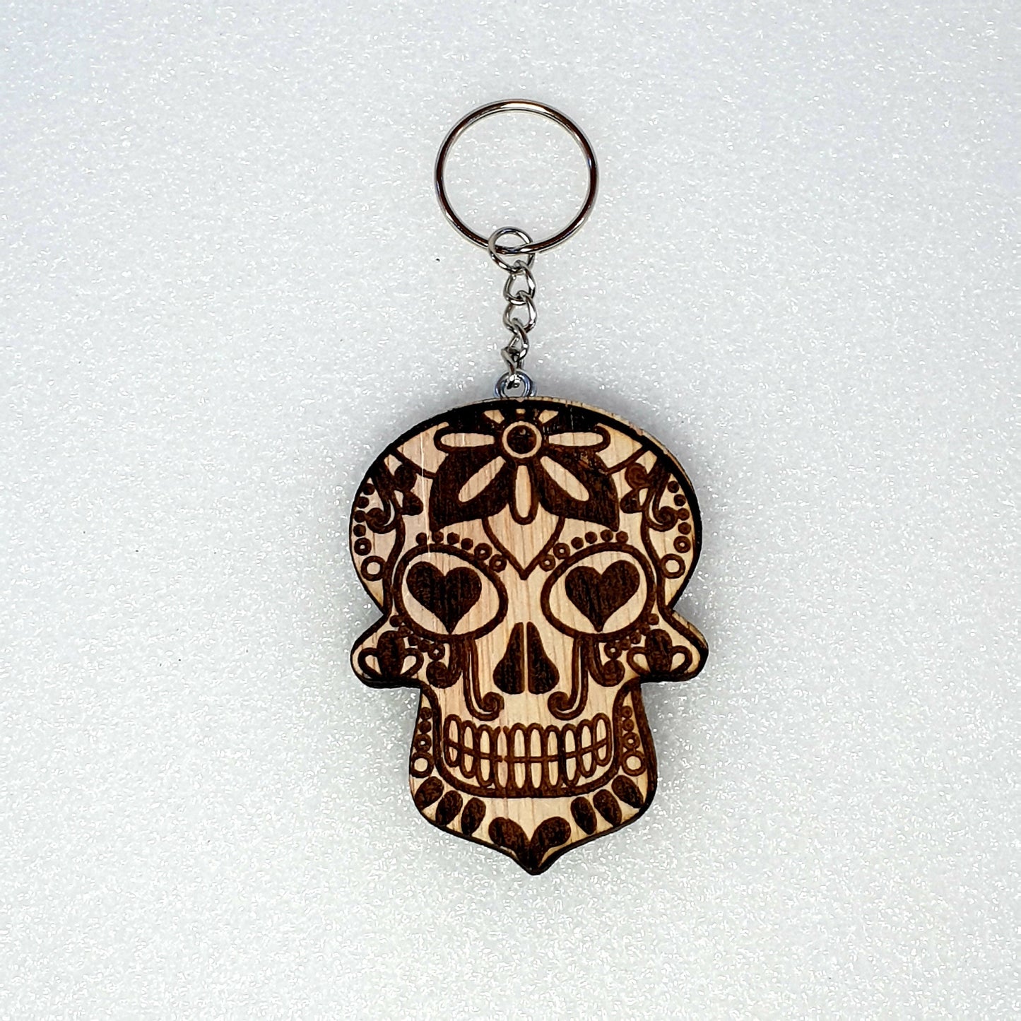 Sugar Skull Handmade Key Chain