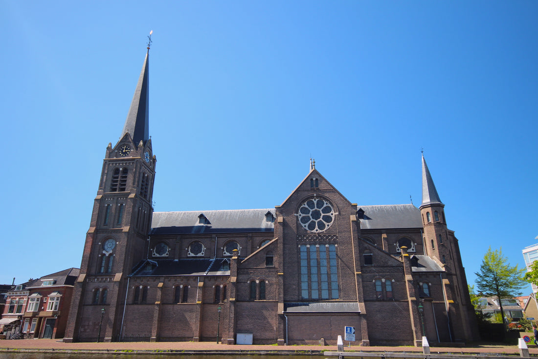 Leidschendam, Petrus en Pauluskerk, church, blue