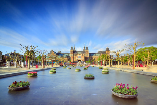 Amsterdam, Museumplein, blog, cloud