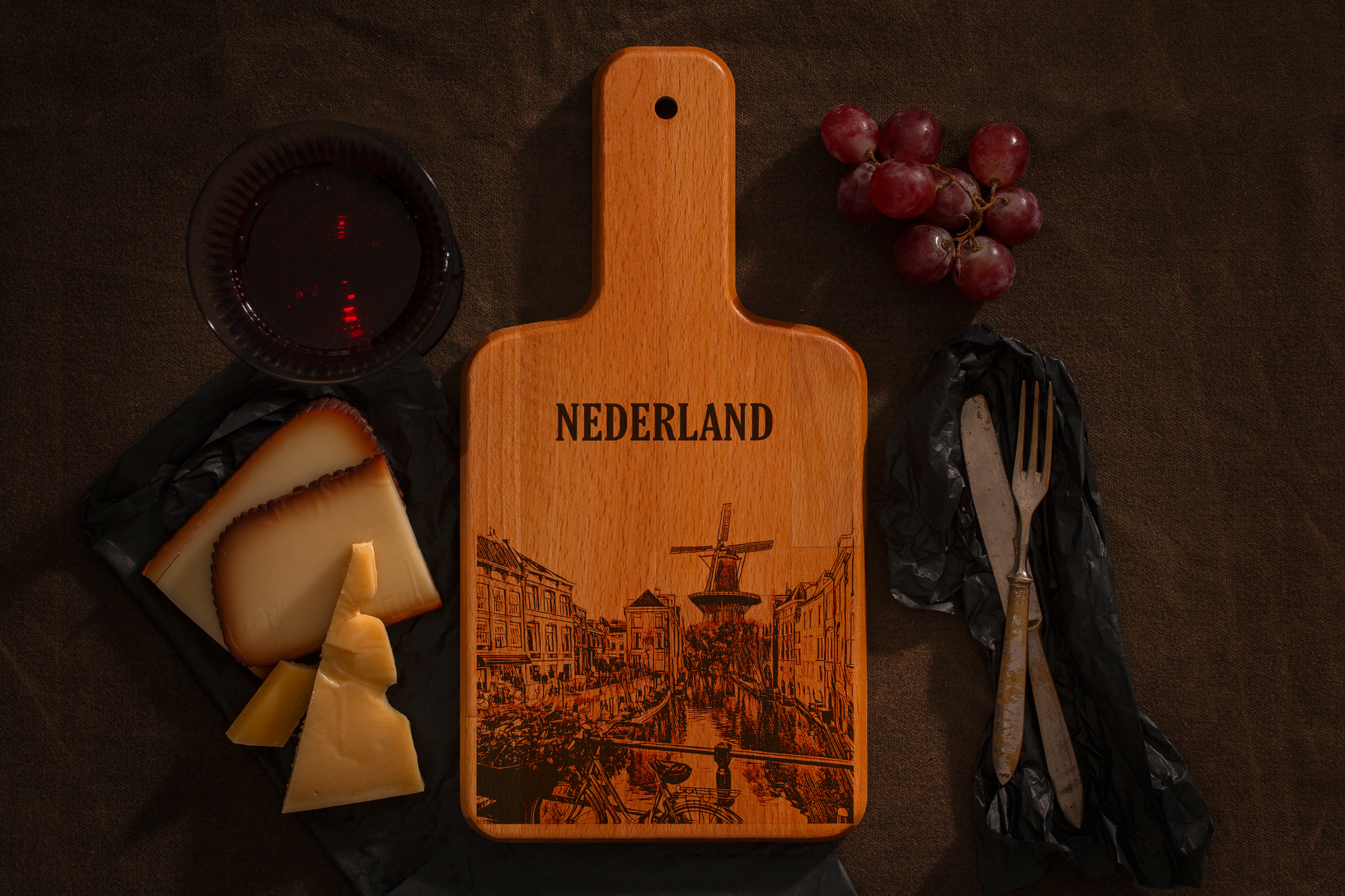 Nederland, City View, cheese board, main front