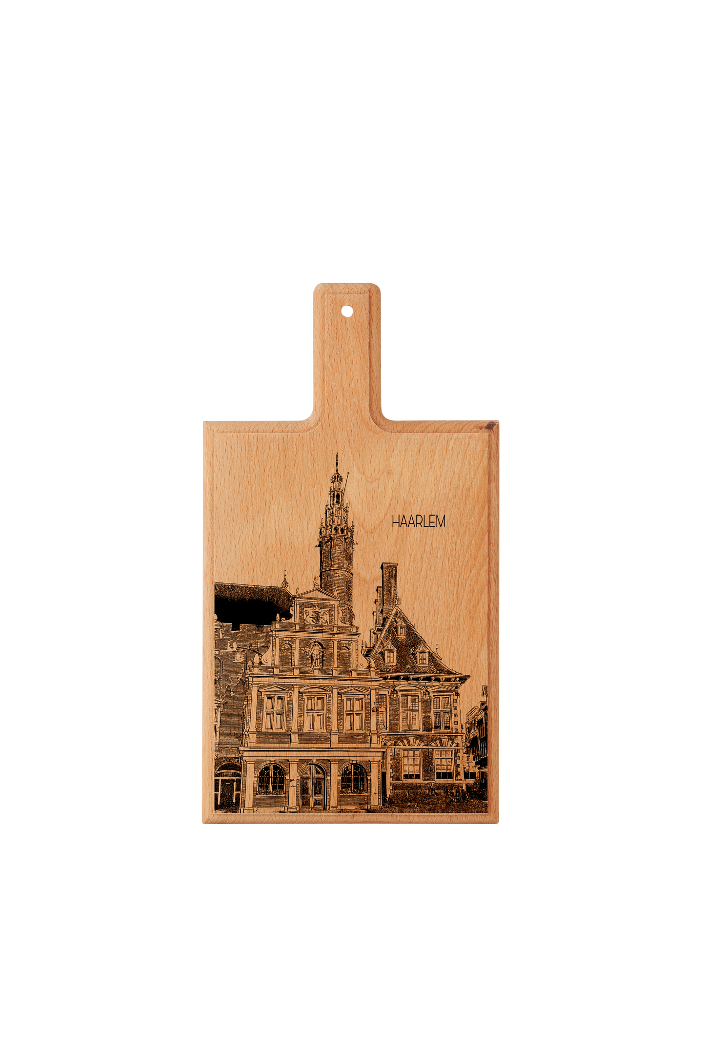 Haarlem Stadhuis Cheese Board - Beech Wood