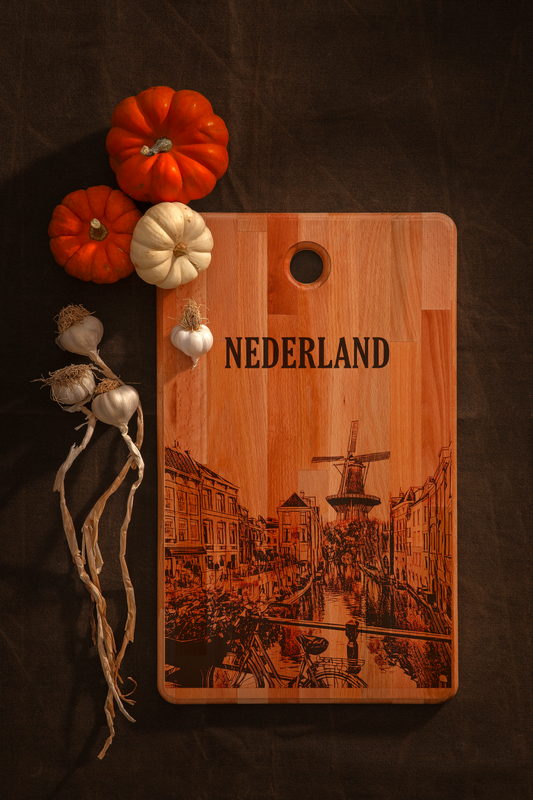 Nederland, City View, cutting board, main front