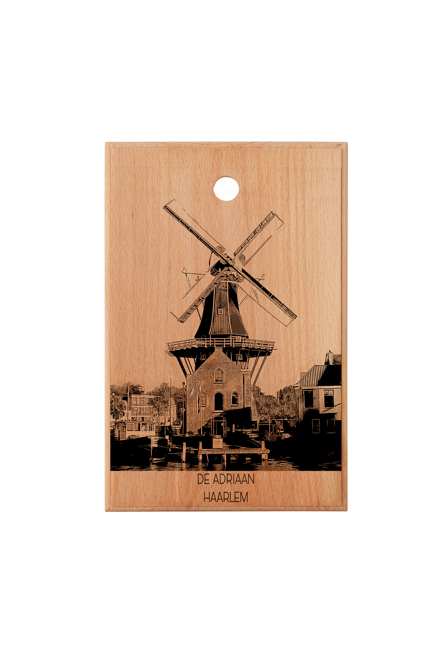 Haarlem Molen De Adriaan Cutting Board