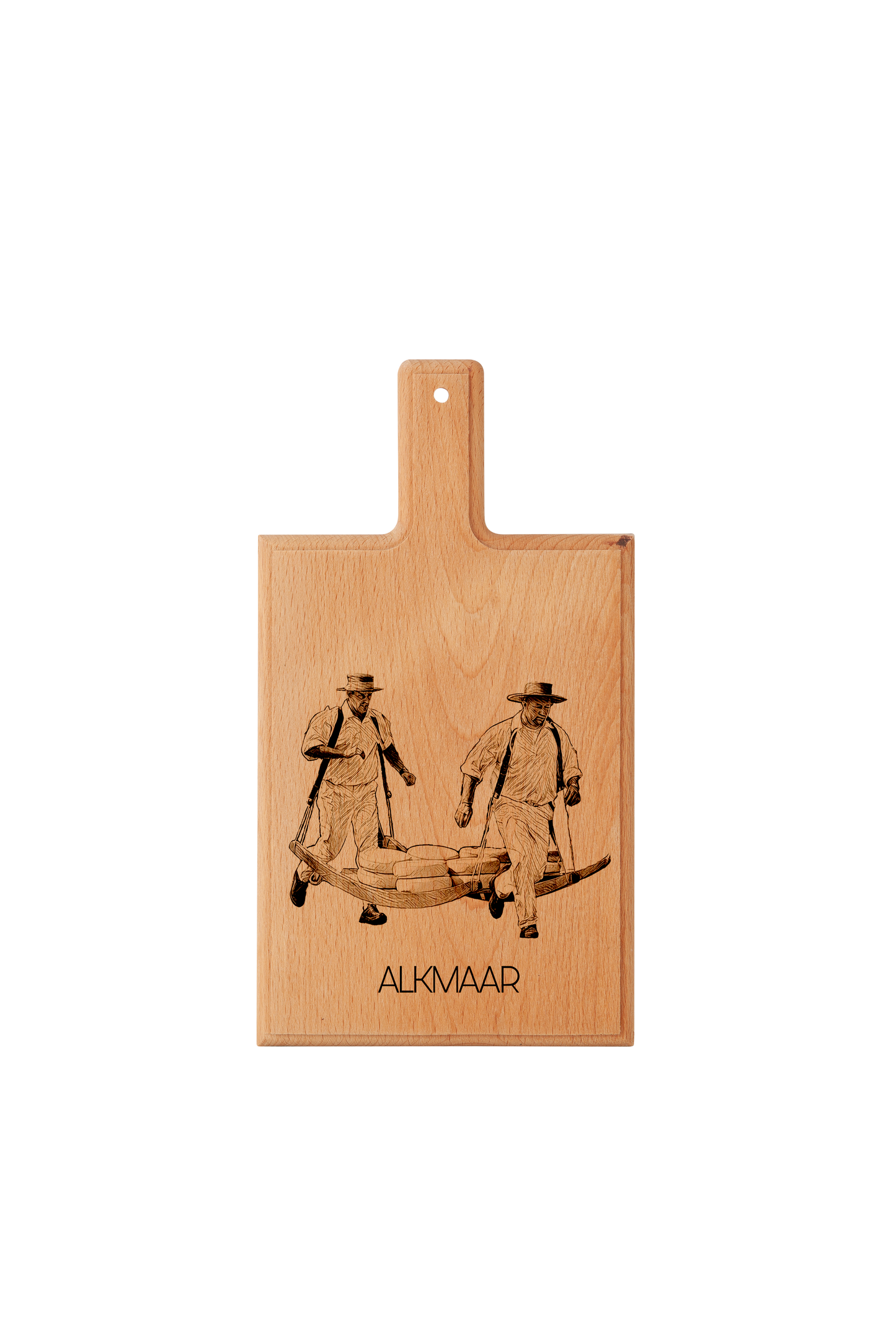 Alkmaar Kaasdragers Cheese Board - Beech Wood