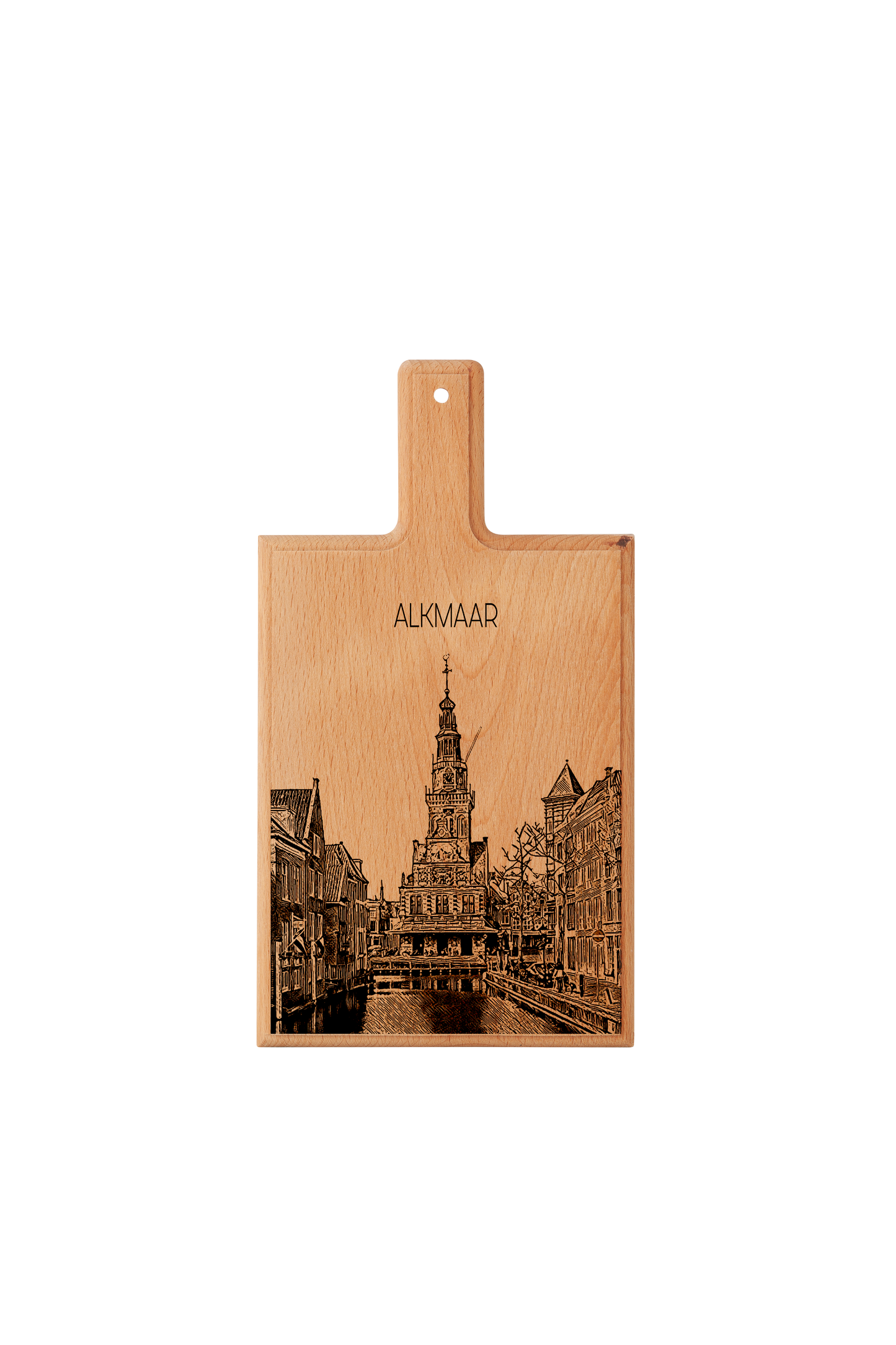 Alkmaar De Waag Cheese Board - Beech Wood