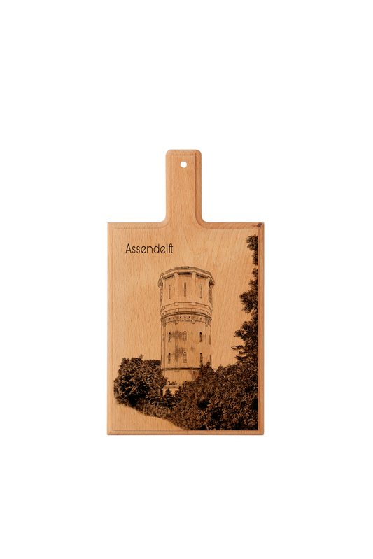 Assendelft Watertoren Cheese Board - Beech Wood