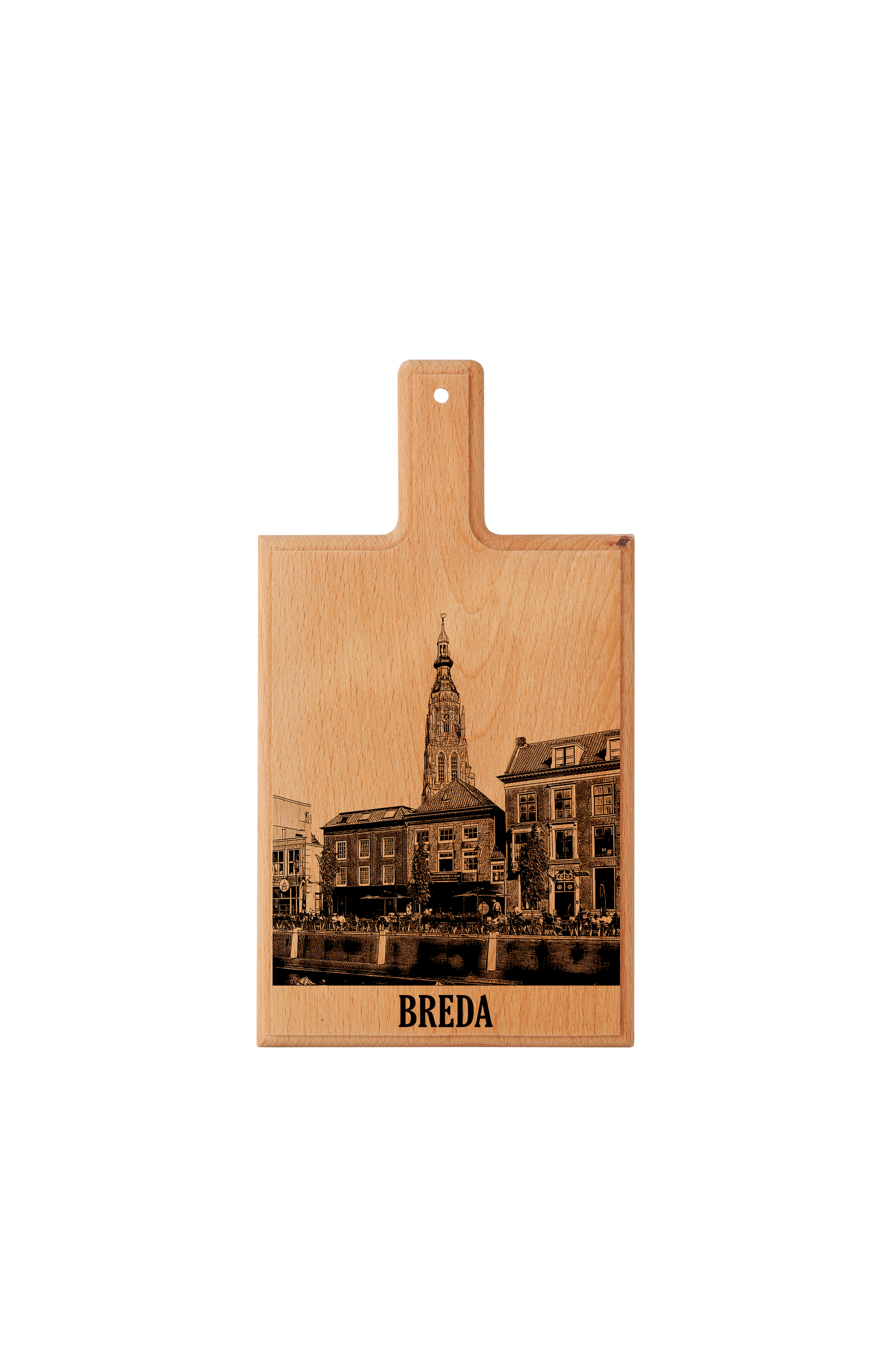 Breda Cheese Board - Beech Wood