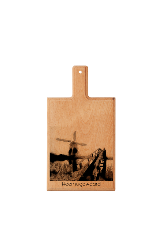 Heerhugowaard – Handmade Beechwood Serving & Cheese Board (28 × 15 cm)