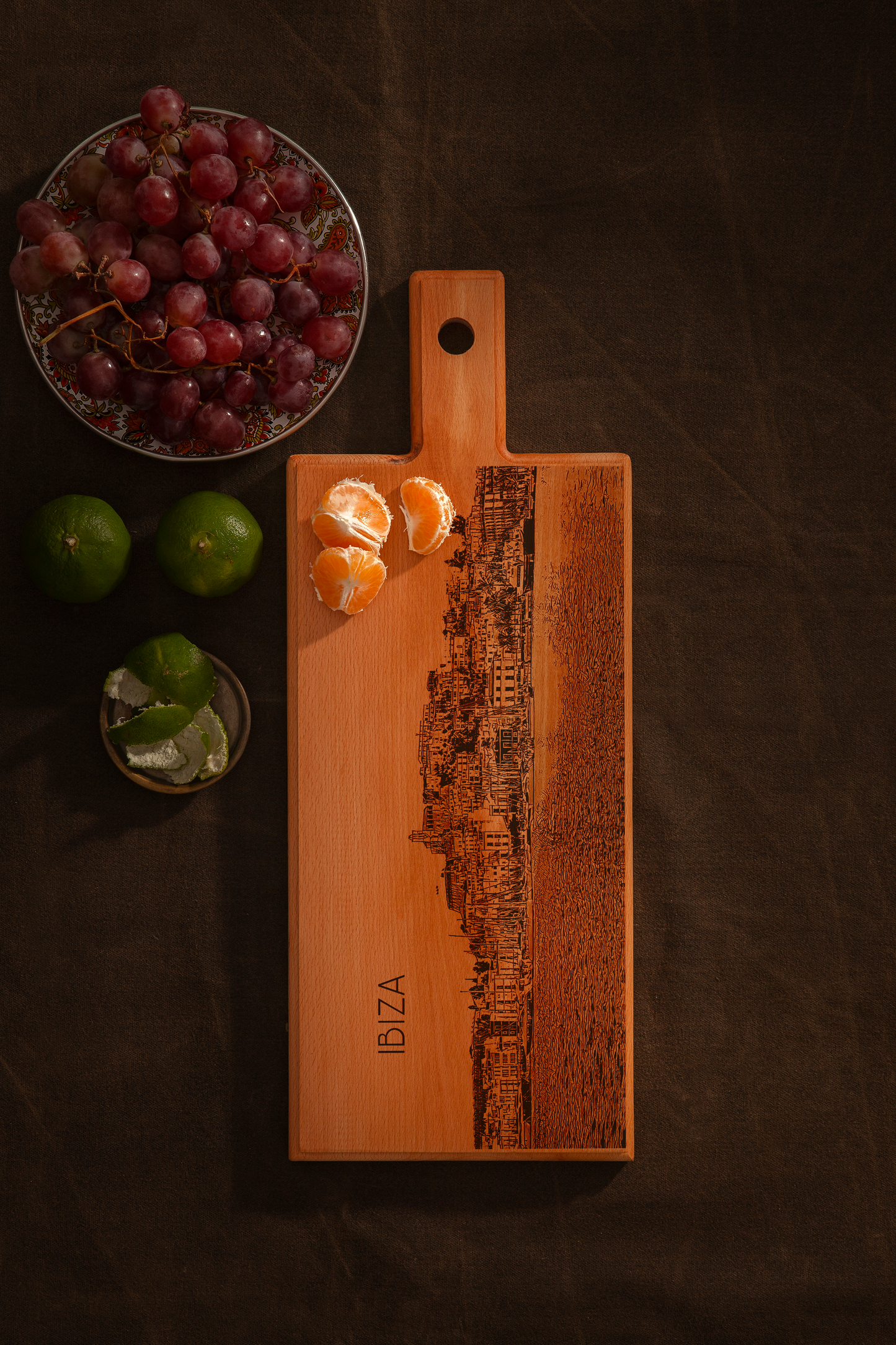 Ibiza houten serveerplank – 49 x 17 cm