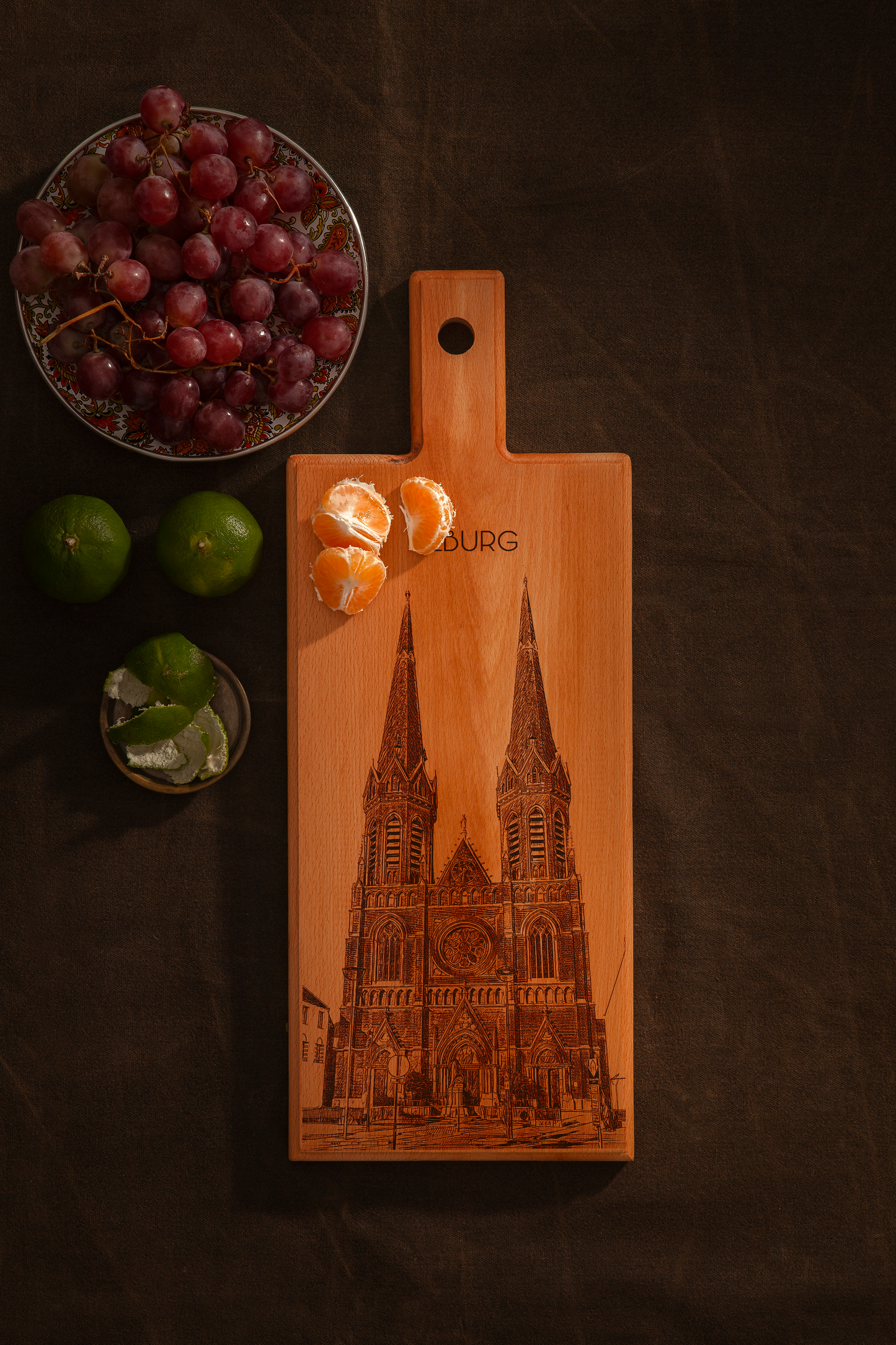 Tilburg houten serveerplank – 49 x 17 cm