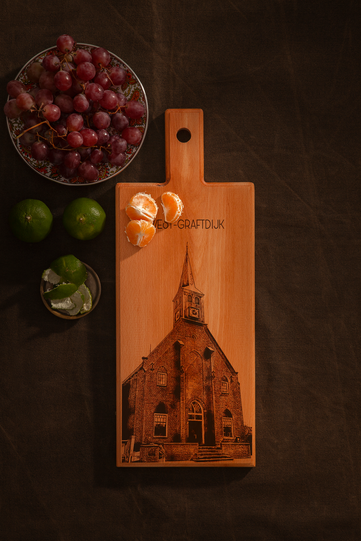 West-Graftdijk Wooden Serving Board – 49 x 17 cm