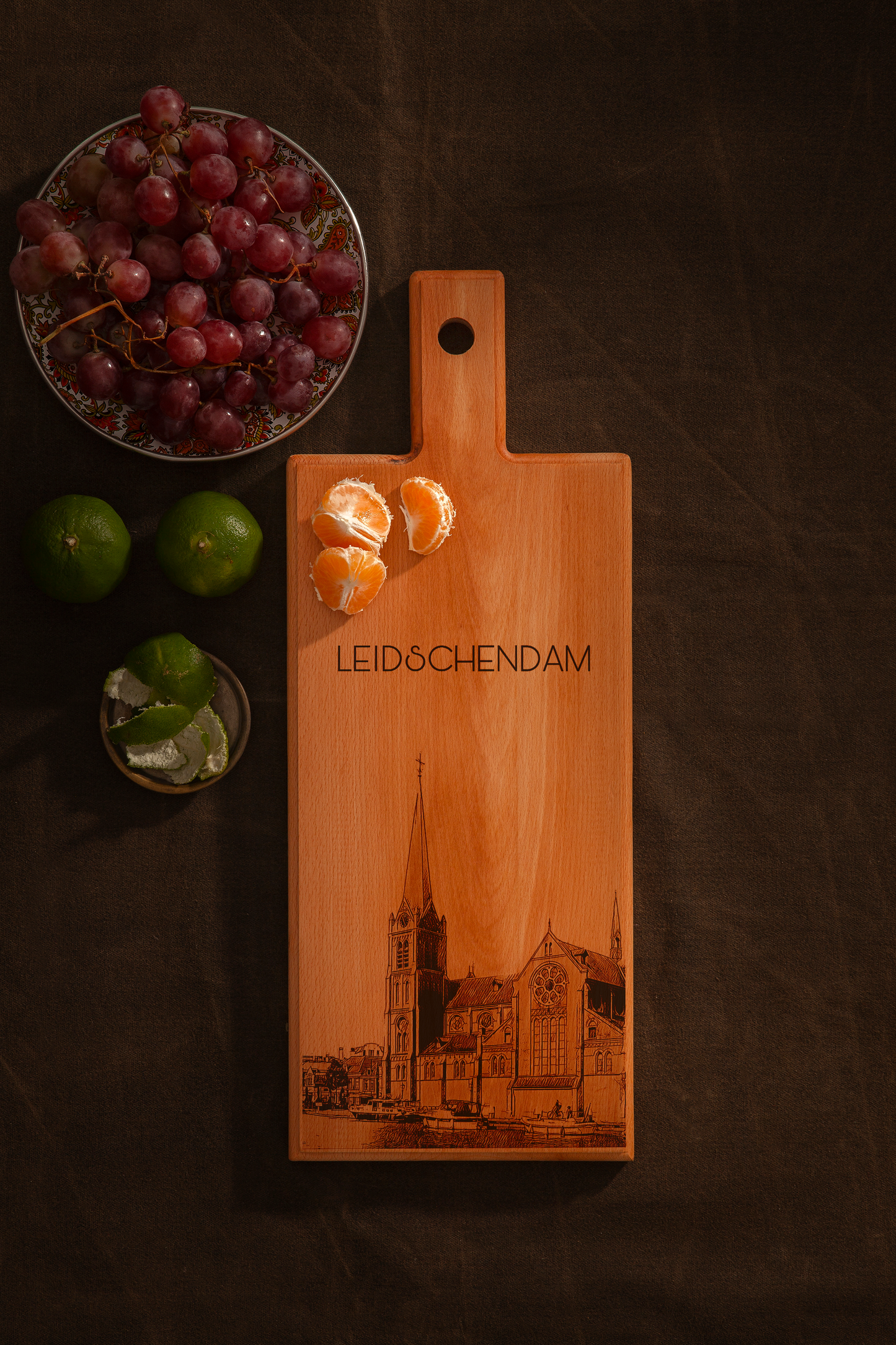 Leidschendam Petrus en Pauluskerk Wooden Serving Board – 49 x 17 cm