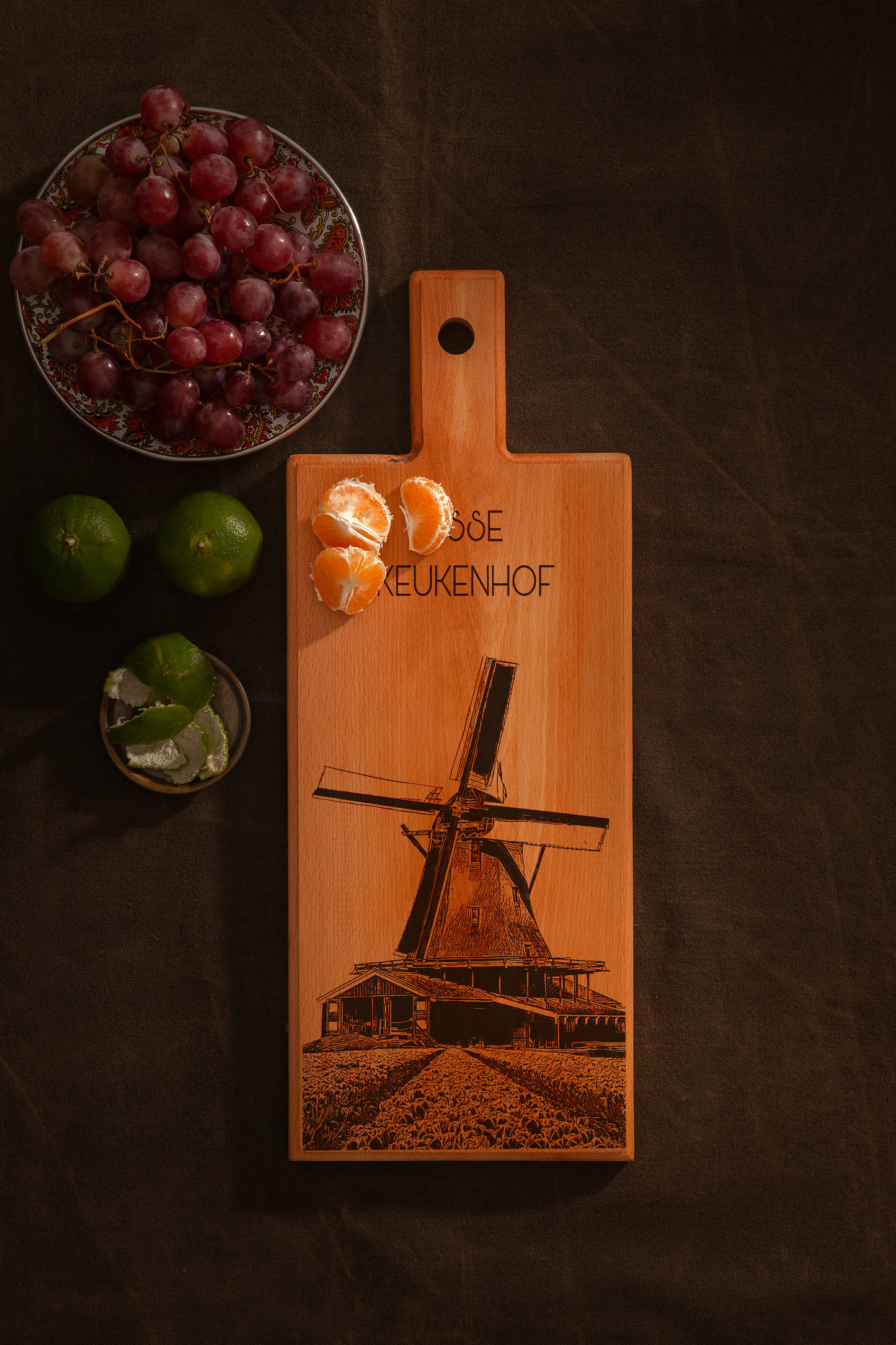 Lisse Keukenhof Wooden Serving Board – 49 x 17 cm
