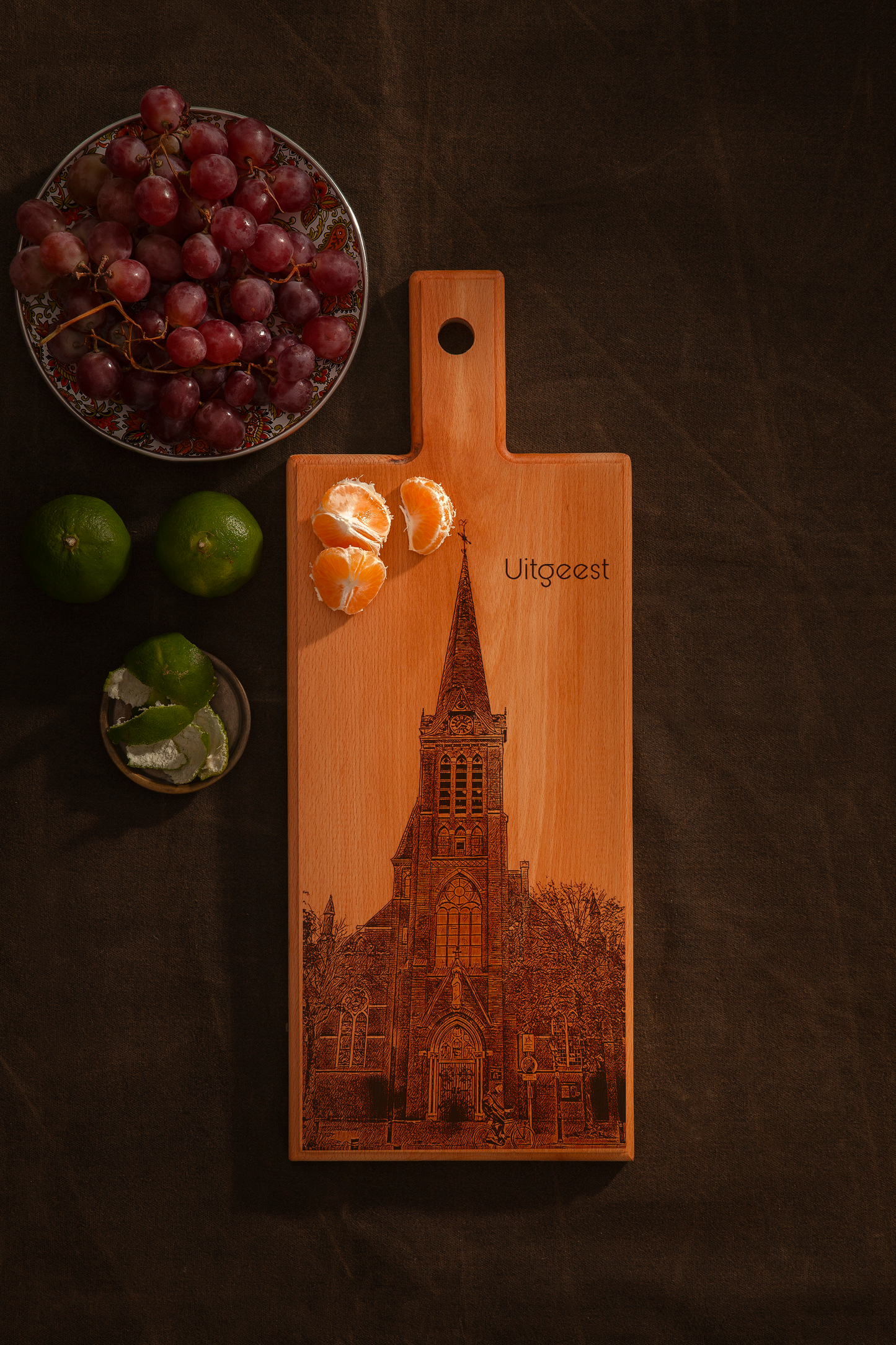 Uitgeest Wooden Serving Board – 49 x 17 cm