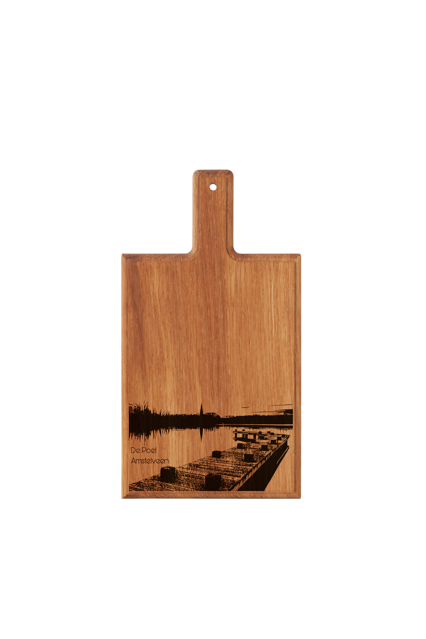 Amstelveen De Poel Cheese Board - Beech Wood