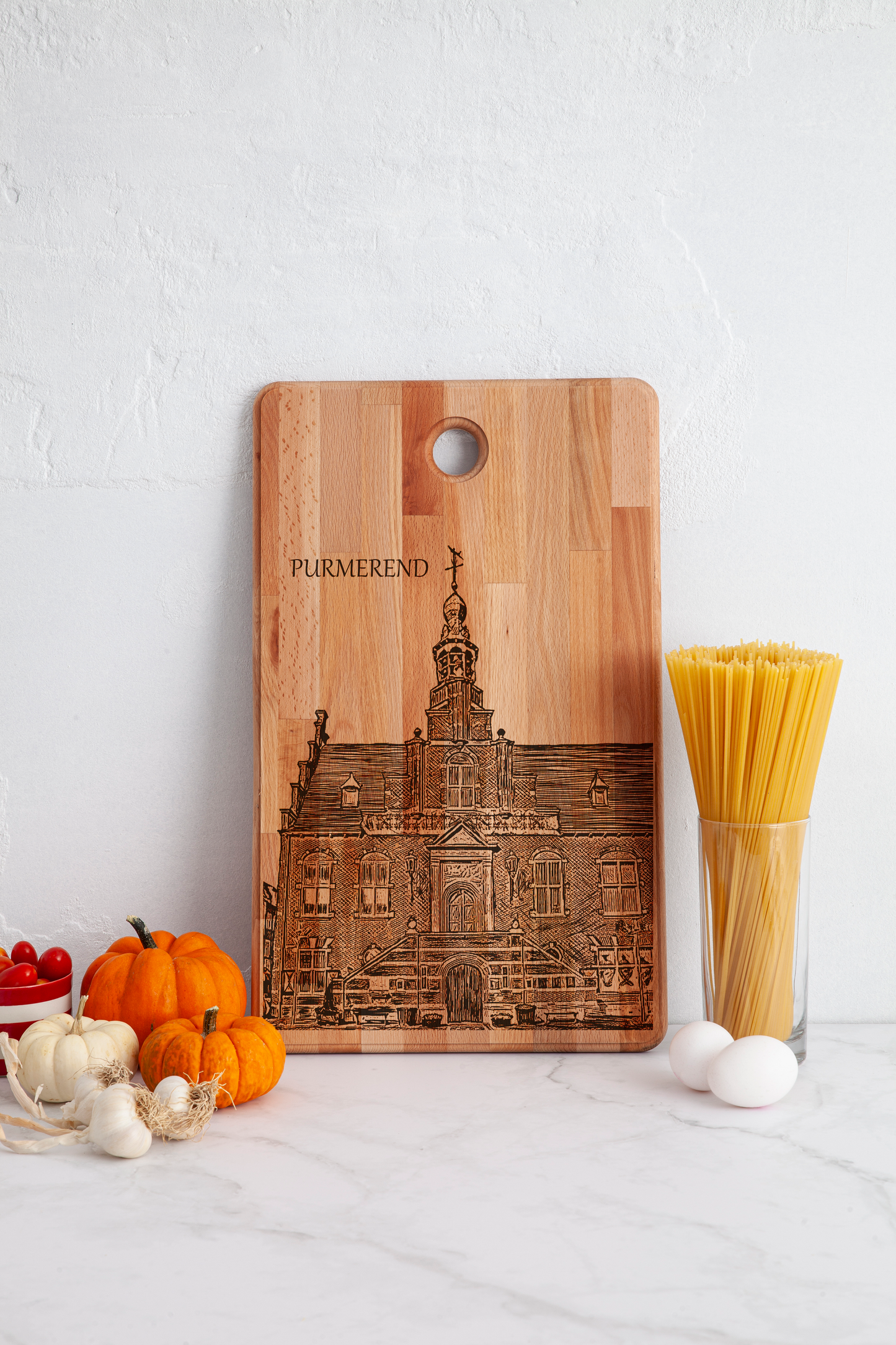 Purmerend, Stadhuis, cutting board, in kitchen